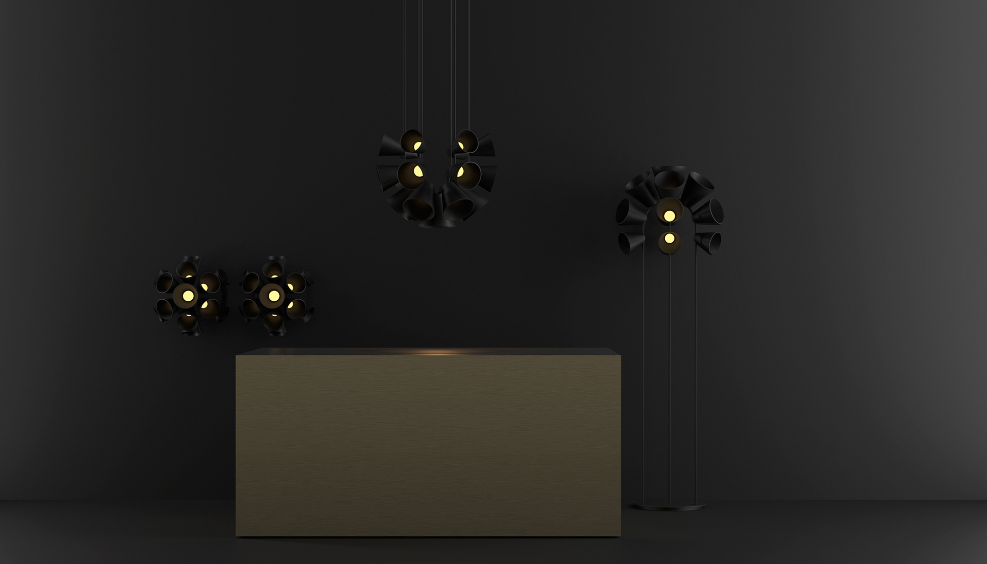 lamp，Bell lamp，light，Pendant，