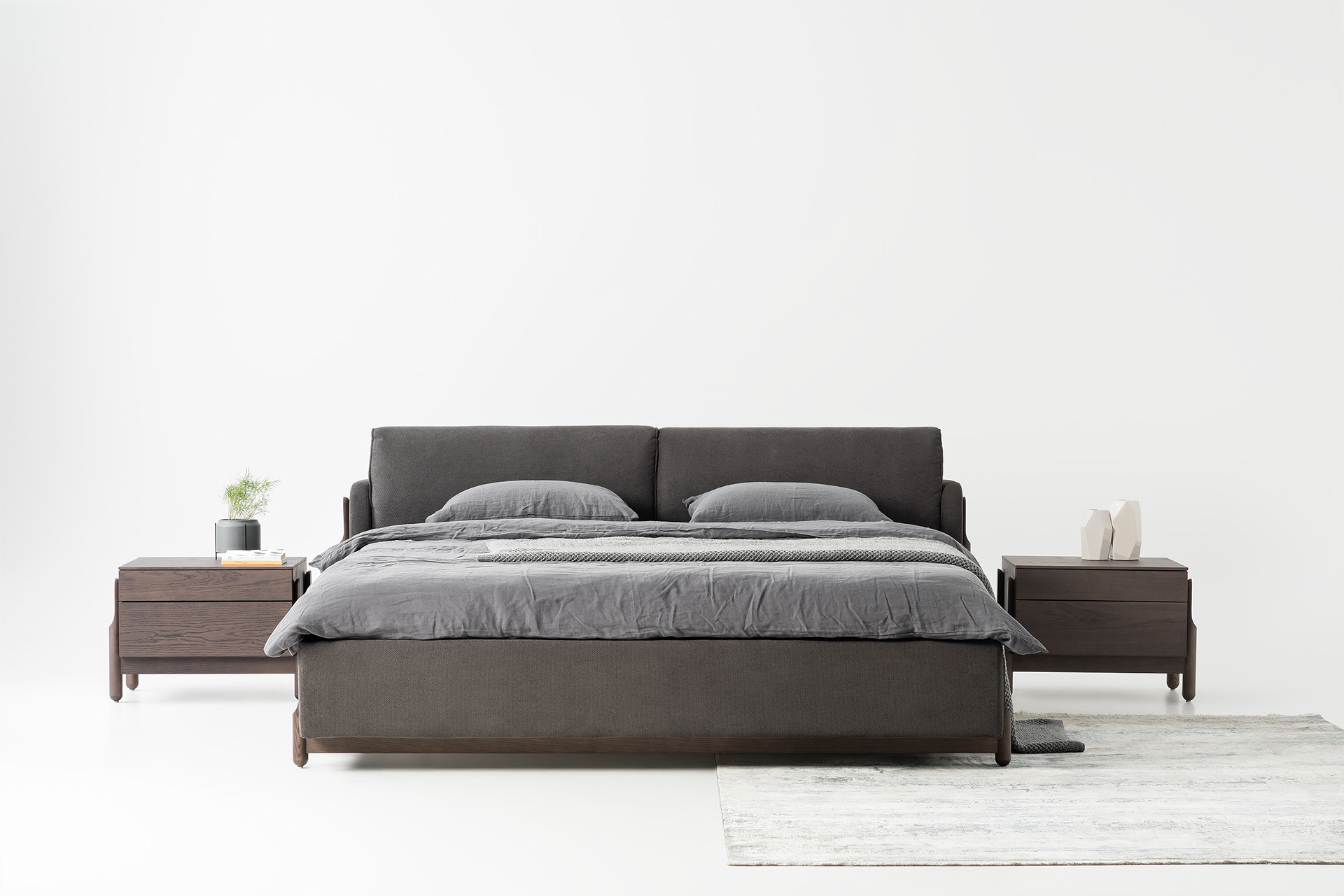 Bed，bedside cupboard，TV cabinet，sideboard，