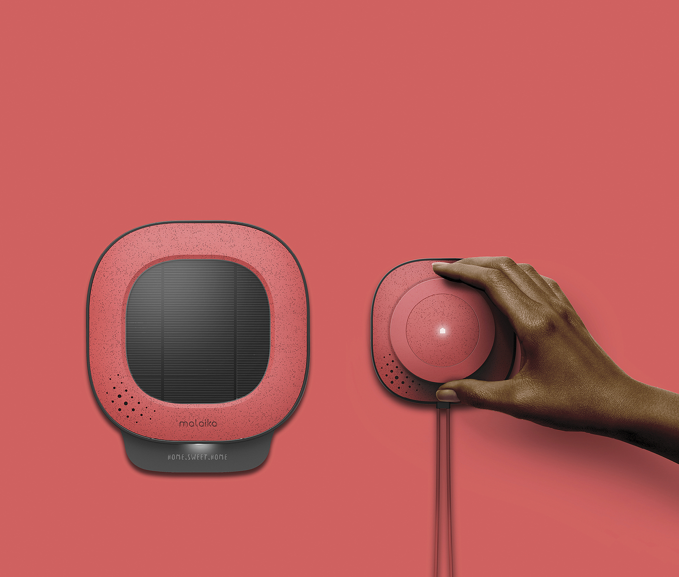 2018 red dot design concept award，safety system，Malaysia，Smoke detector，call the police，