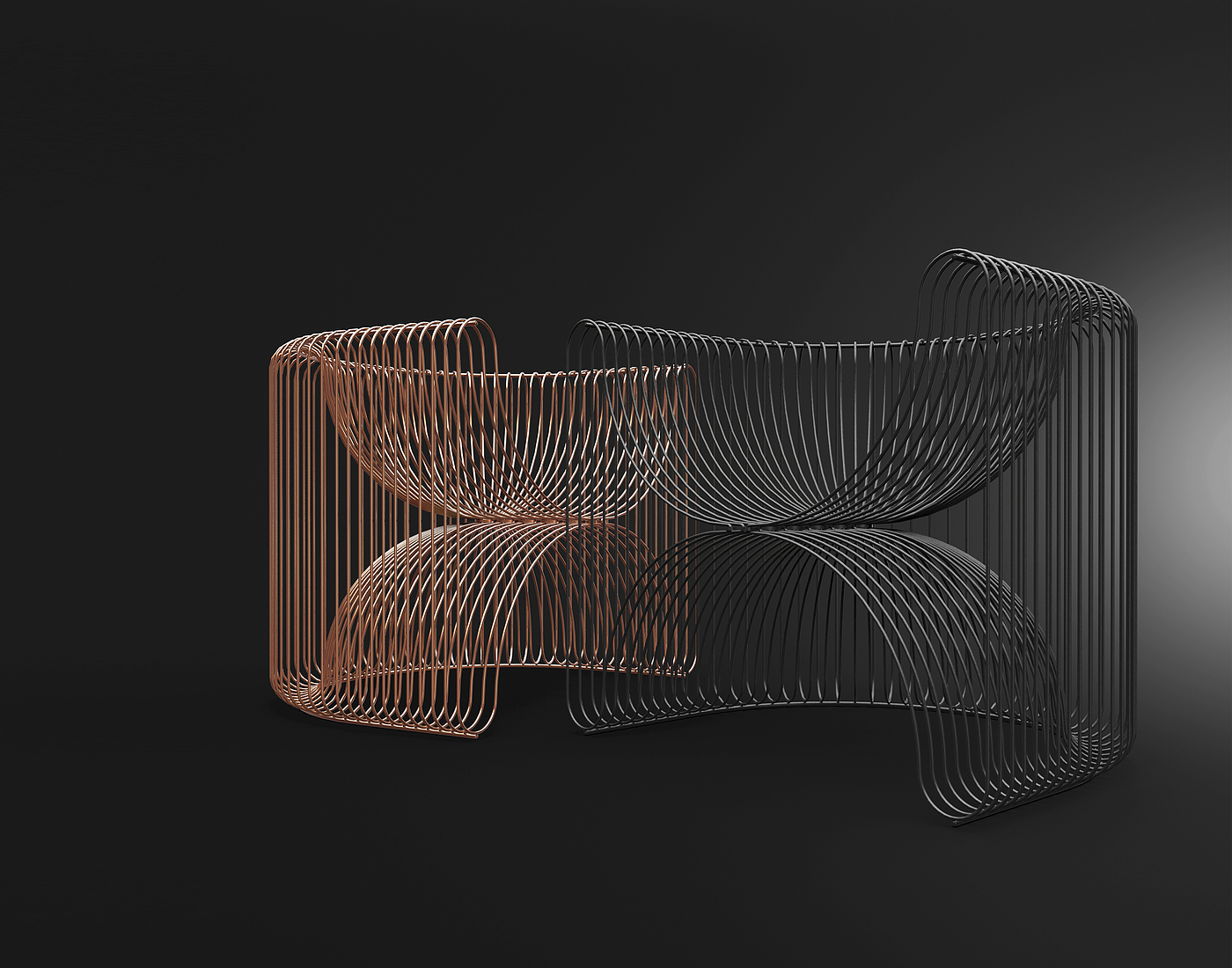 2018红点设计概念大奖，Armchair Renaissance，扶手椅，简约，不锈钢，椅子，座椅，