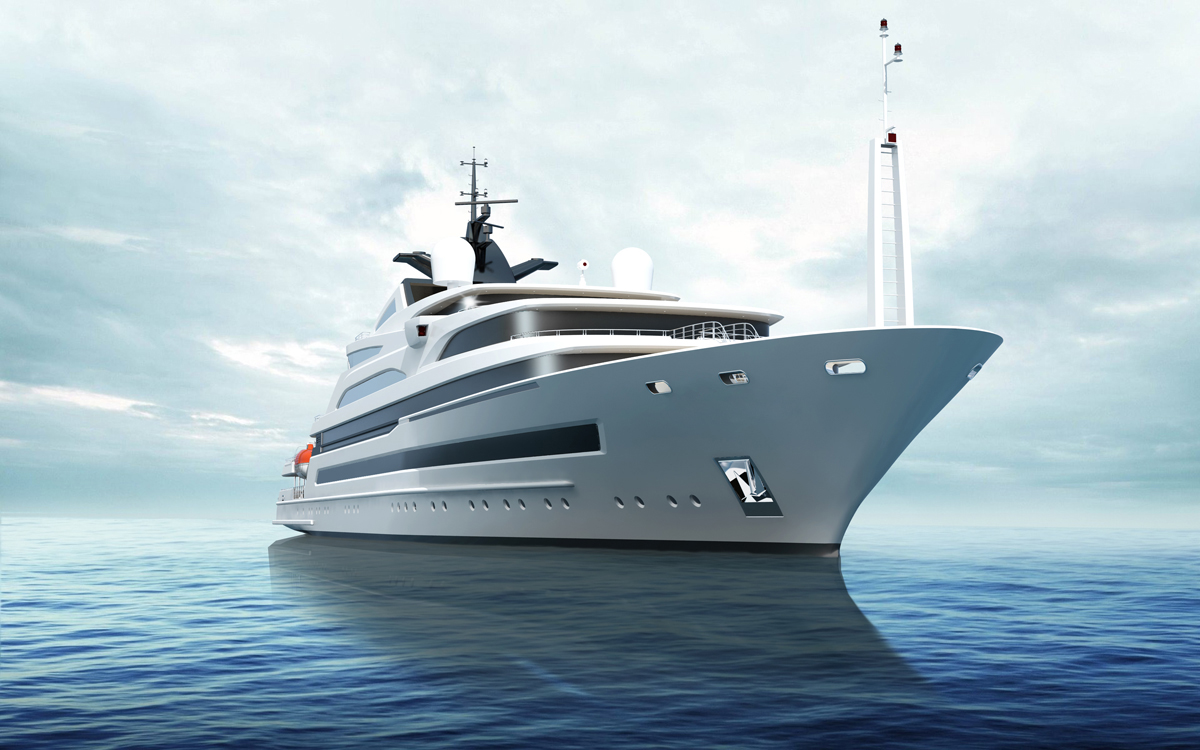 Cruise ship, yacht, navigation，