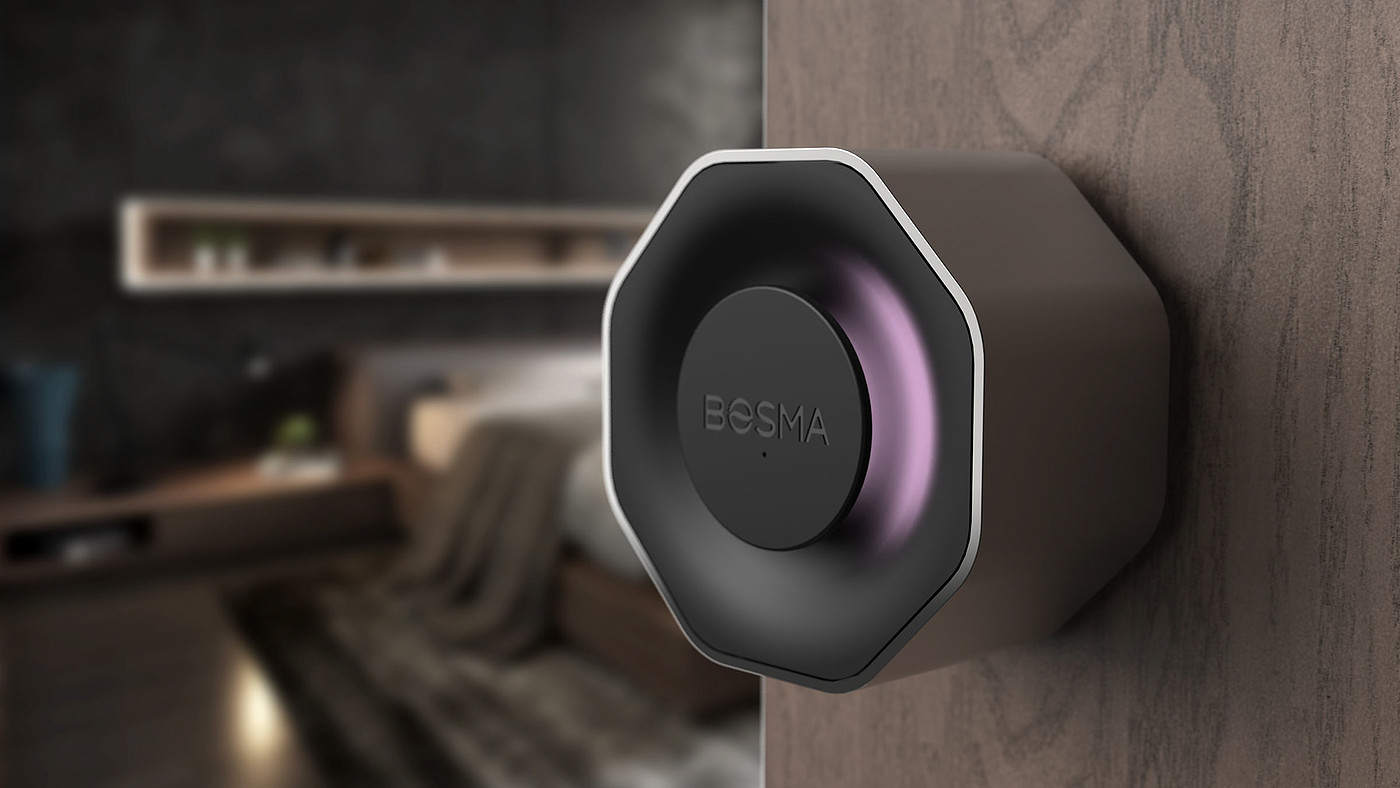 IOT，Intelligent lock，Internet of things，regular octagon，