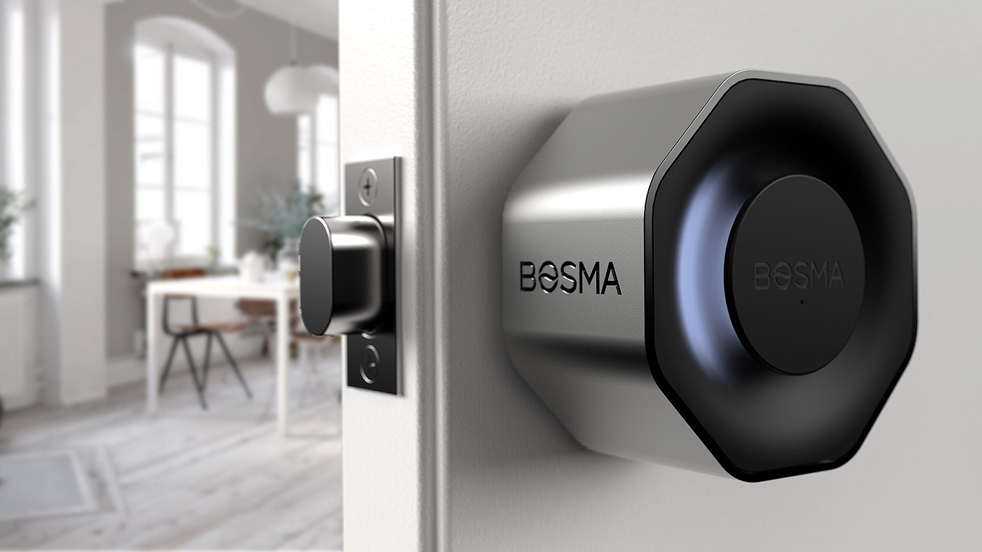 IOT，Intelligent lock，Internet of things，regular octagon，