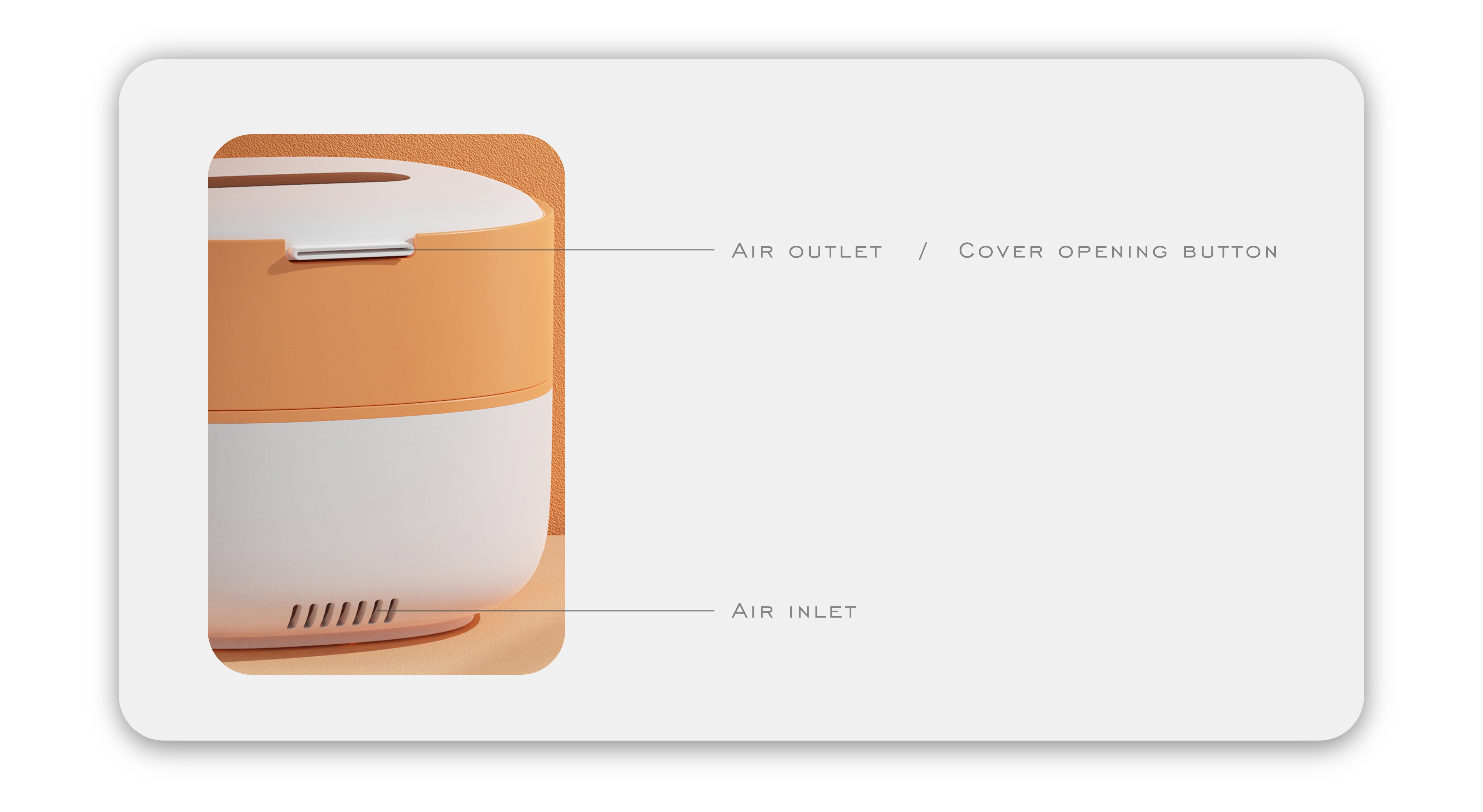 Spade design，Bottle disinfection，