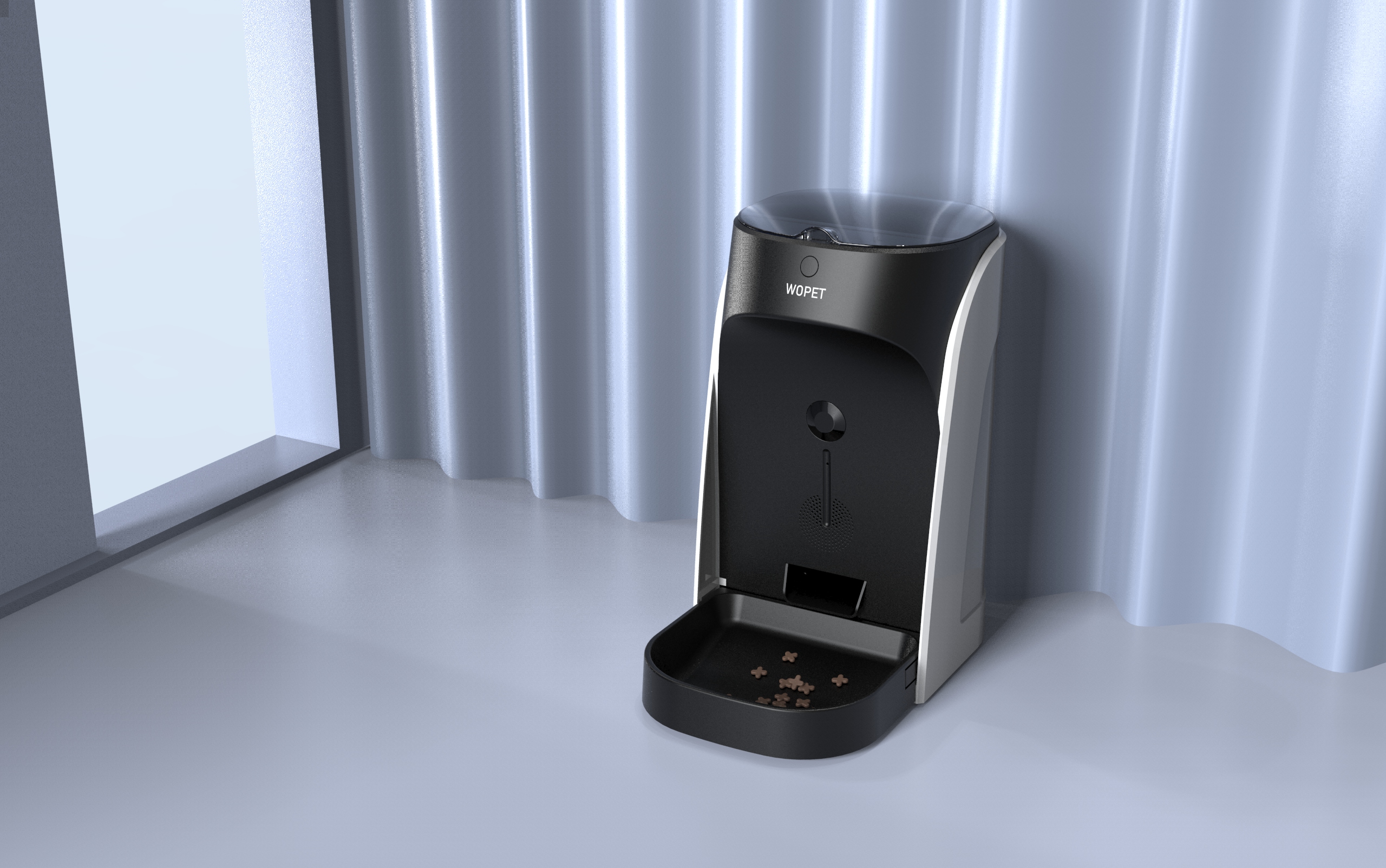 Wopet automatic pet feeder，