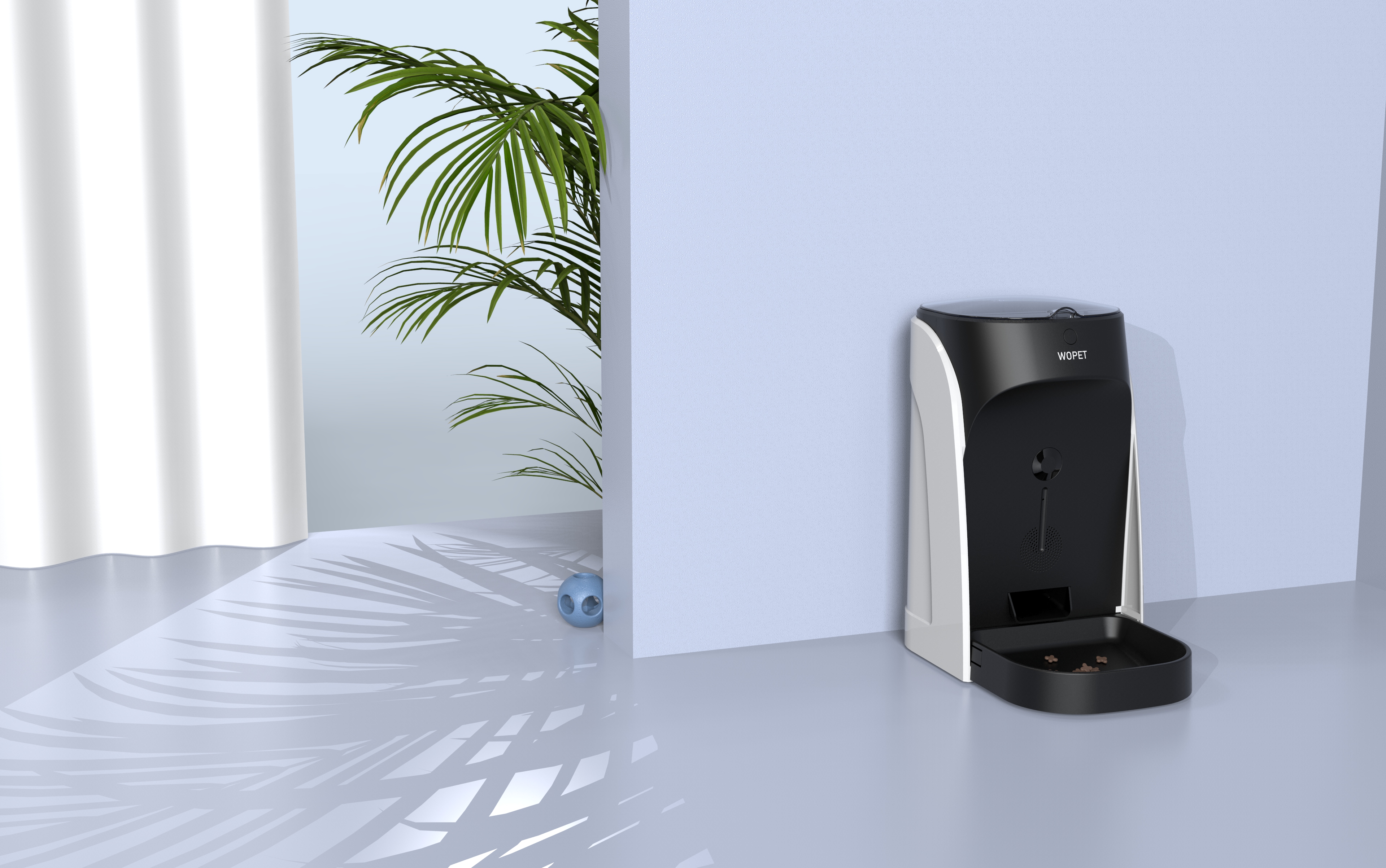 Wopet automatic pet feeder，