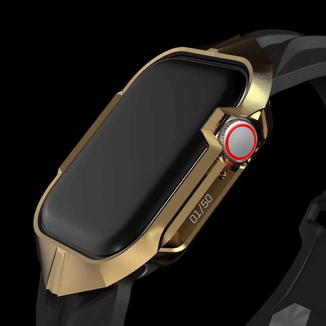 Apple watch，watch case，Sculptural texture，