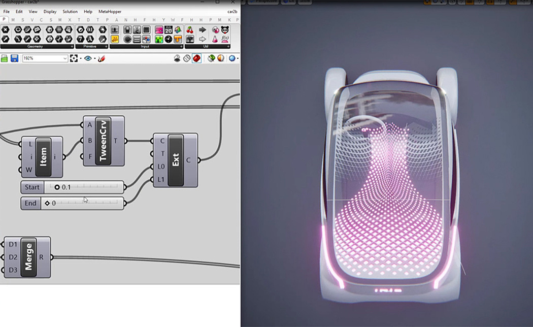 Two seater car，two-seater，Electric vehicle，Hand drawn sketch，Model rendering，