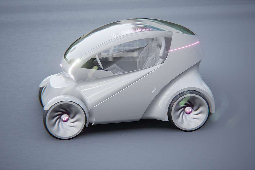 Two seater car，two-seater，Electric vehicle，Hand drawn sketch，Model rendering，