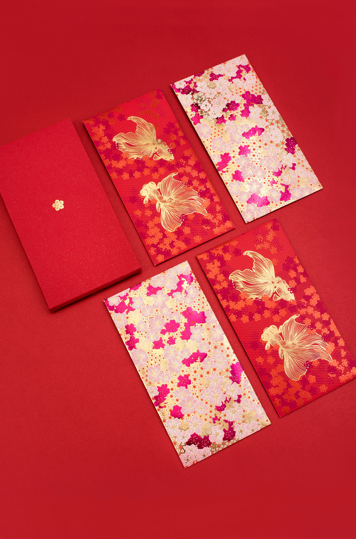 gold and jade fill the hall -- abundant wealth or many children in the family，Design，gilding，Red envelopes，