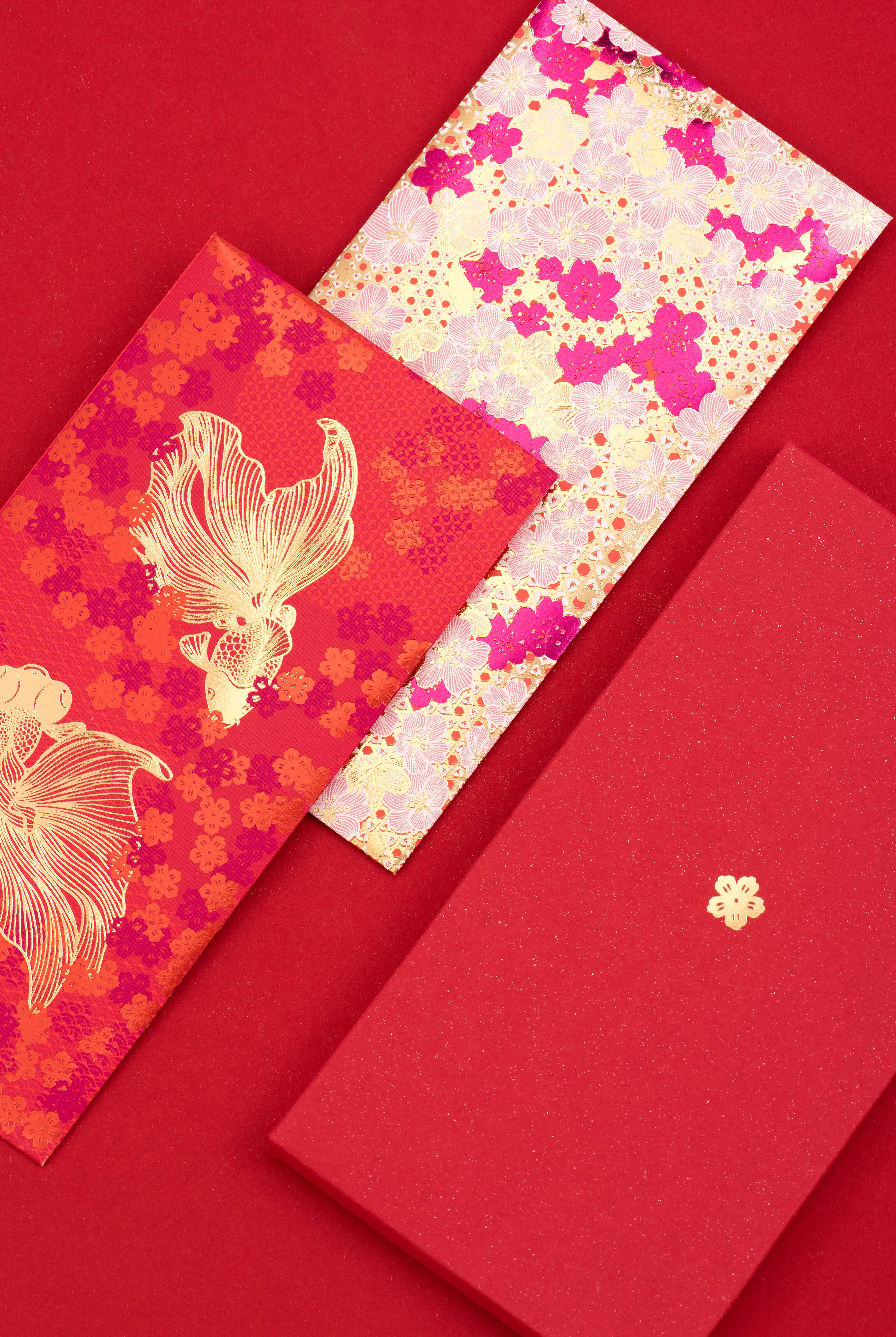 gold and jade fill the hall -- abundant wealth or many children in the family，Design，gilding，Red envelopes，