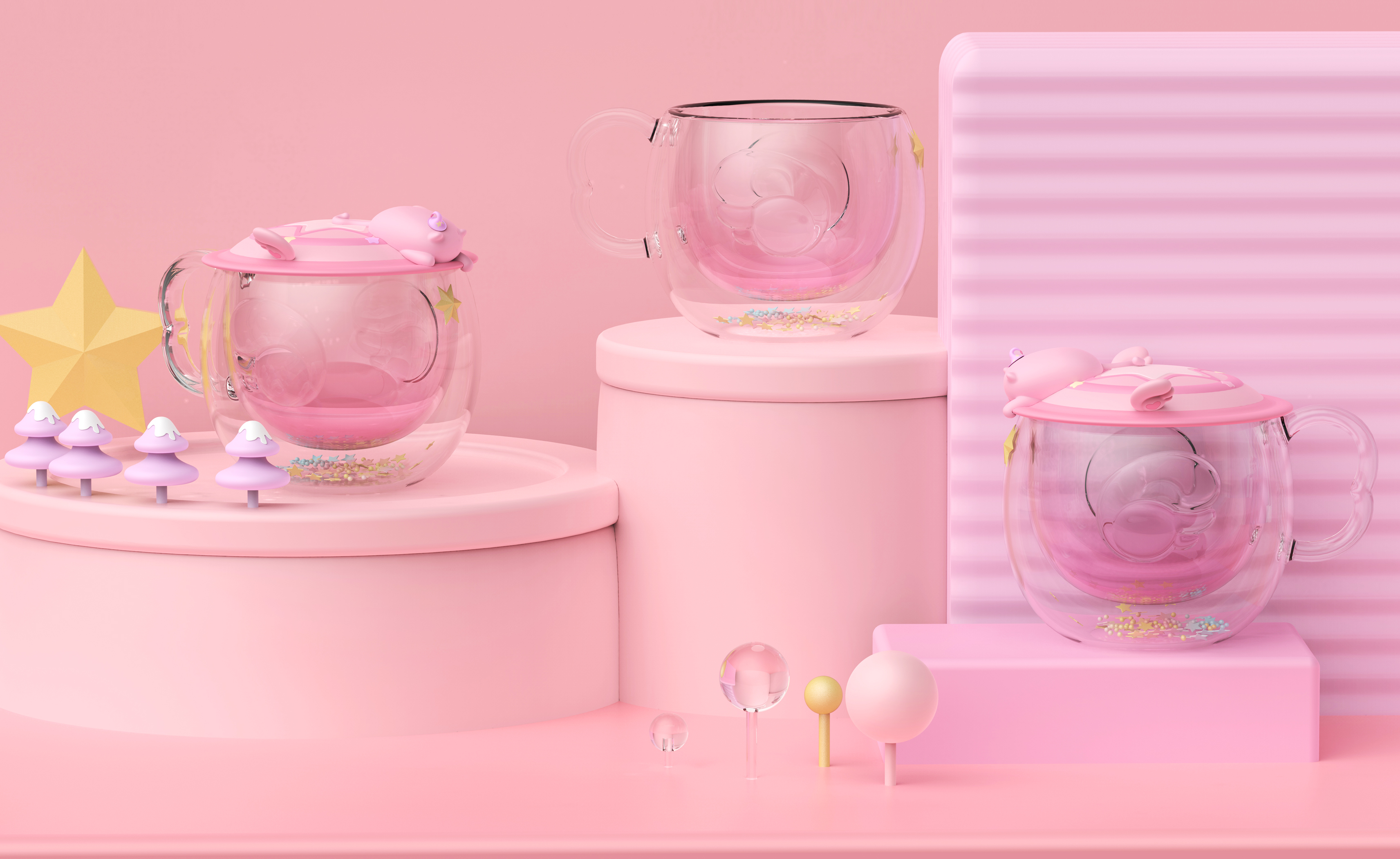 Magic meow, meow your lovely heart，