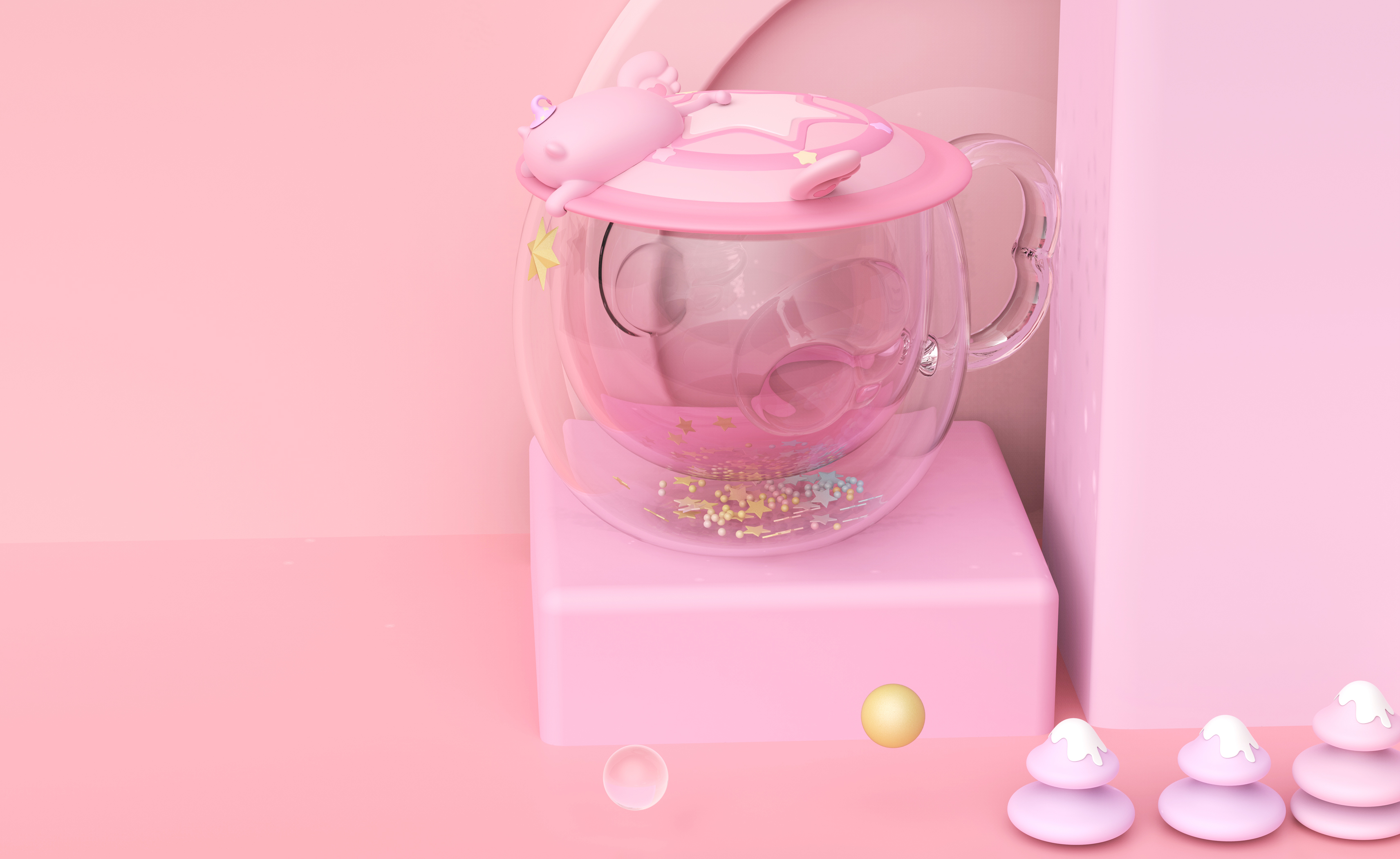 Magic meow, meow your lovely heart，