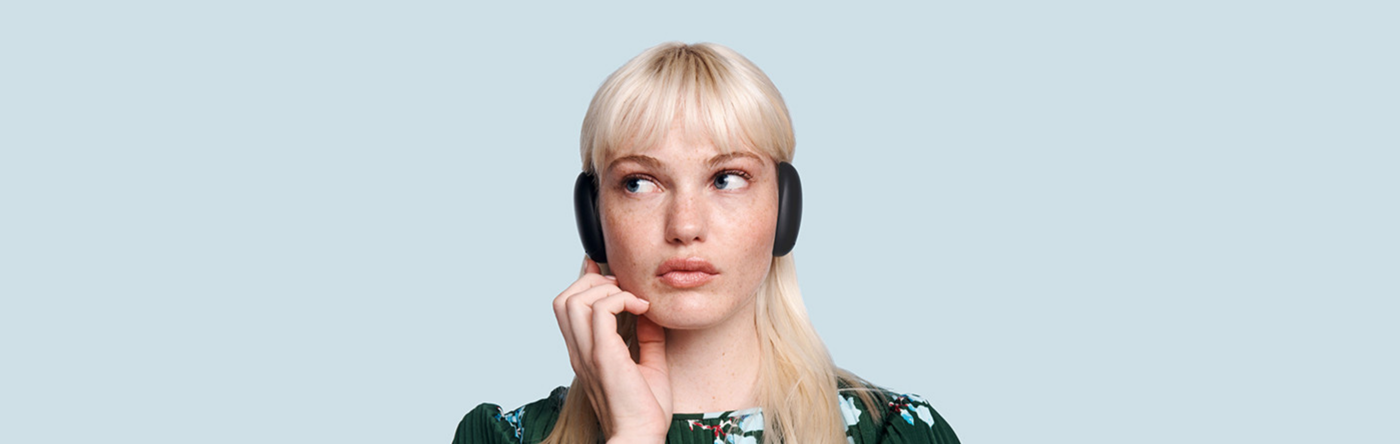 headset，wear，music，