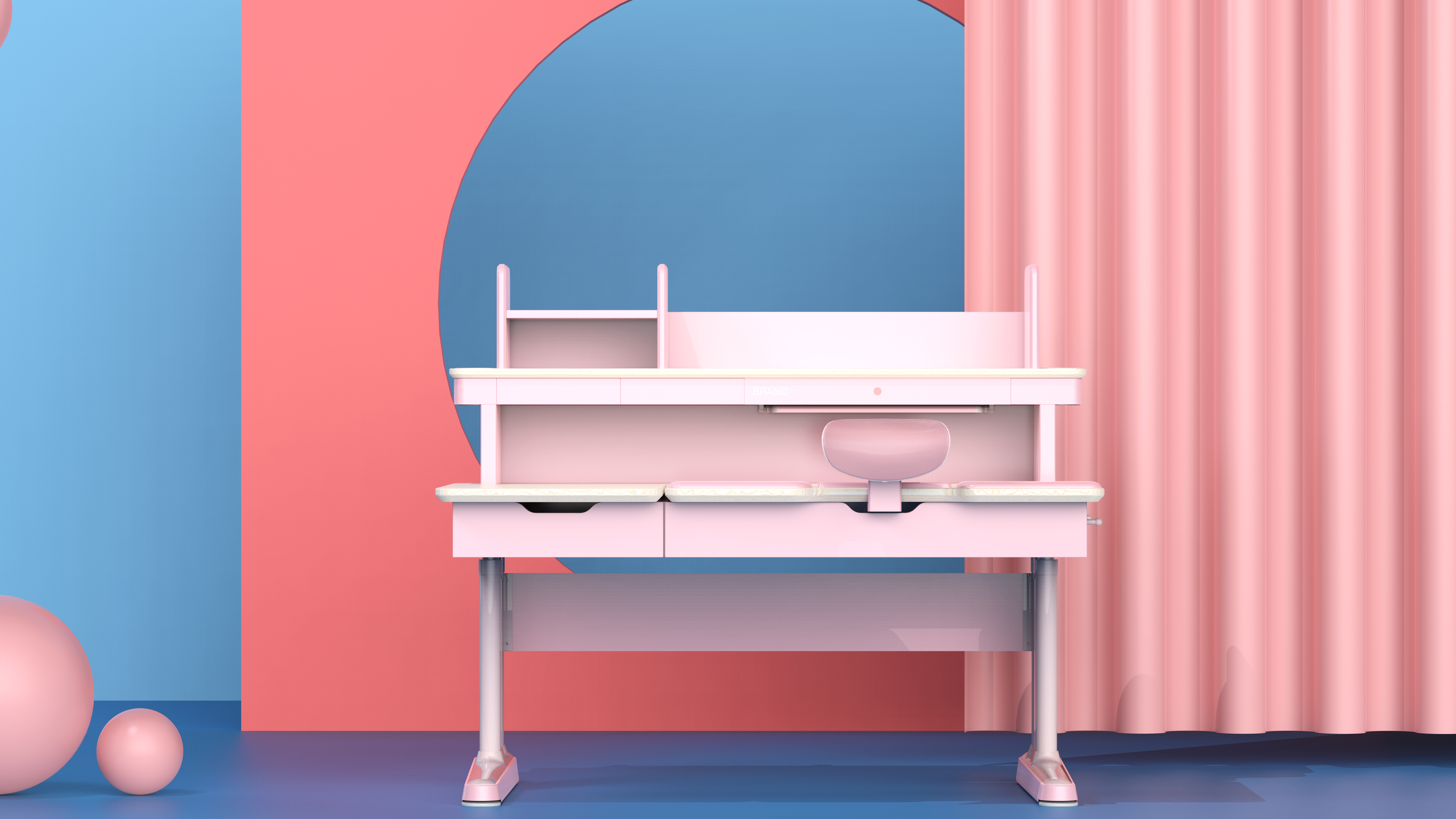 Learning table，Straightening table，Study partner，