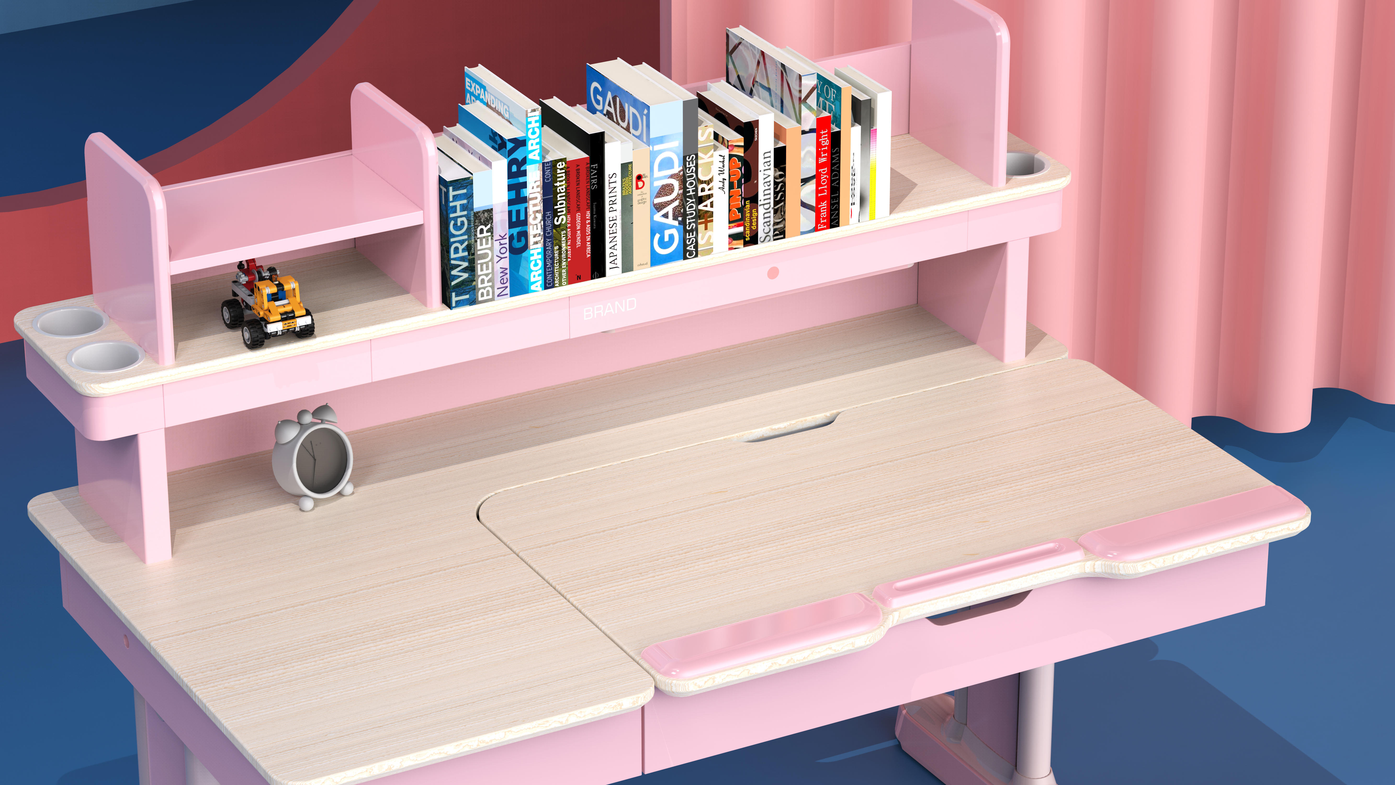 Learning table，Straightening table，Study partner，