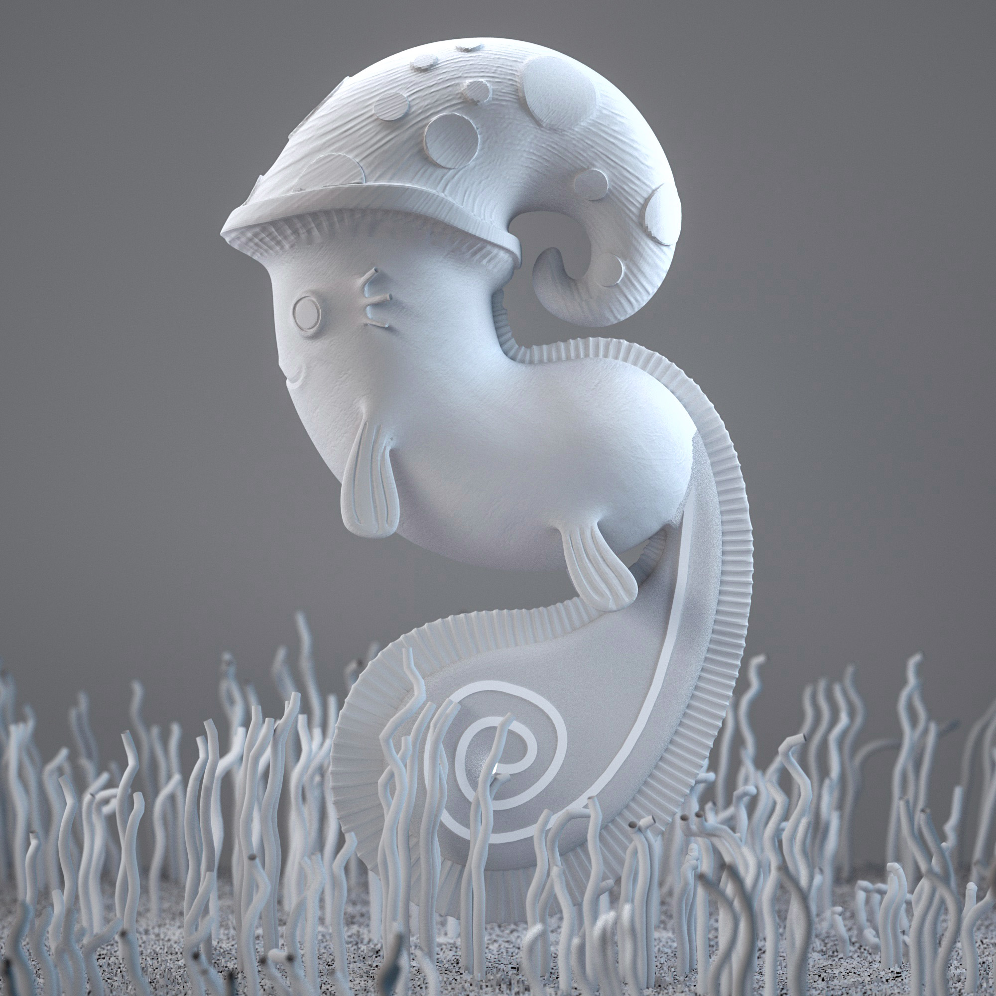 c4d，oc，Cartoon，plane，