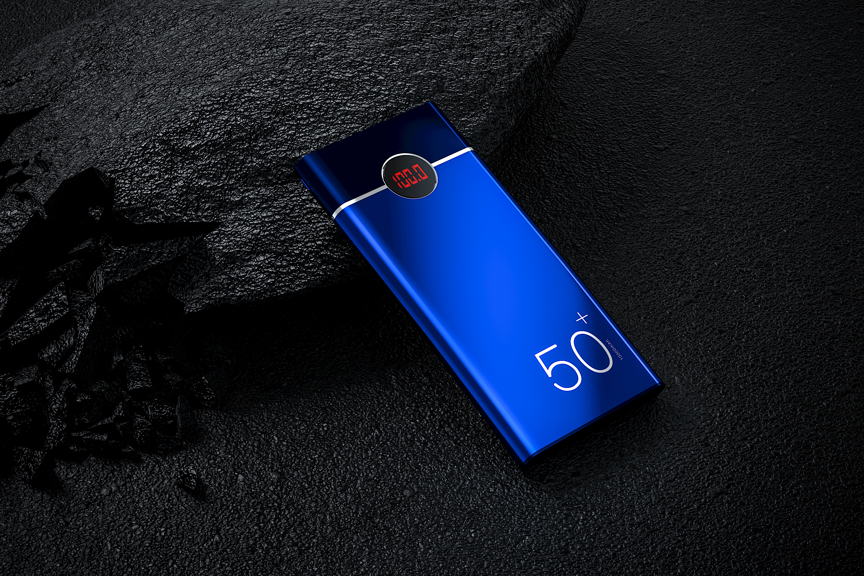 decoder，portable battery，Render，Night view，