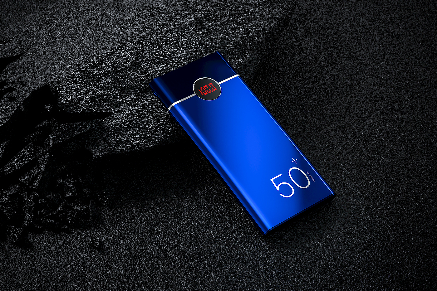 decoder，portable battery，Render，Night view，