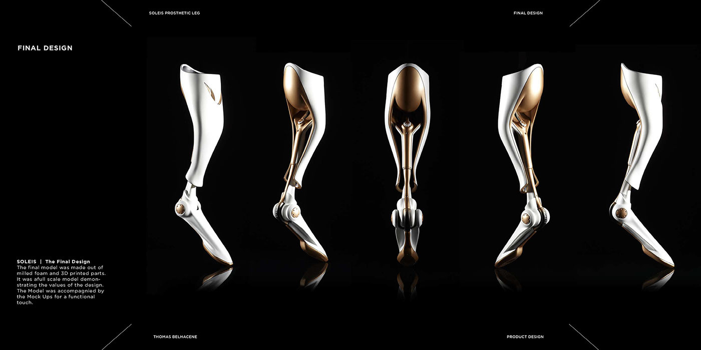 Prosthetic design，product design，industrial design，Caring for the disabled，Hand drawn design draft，