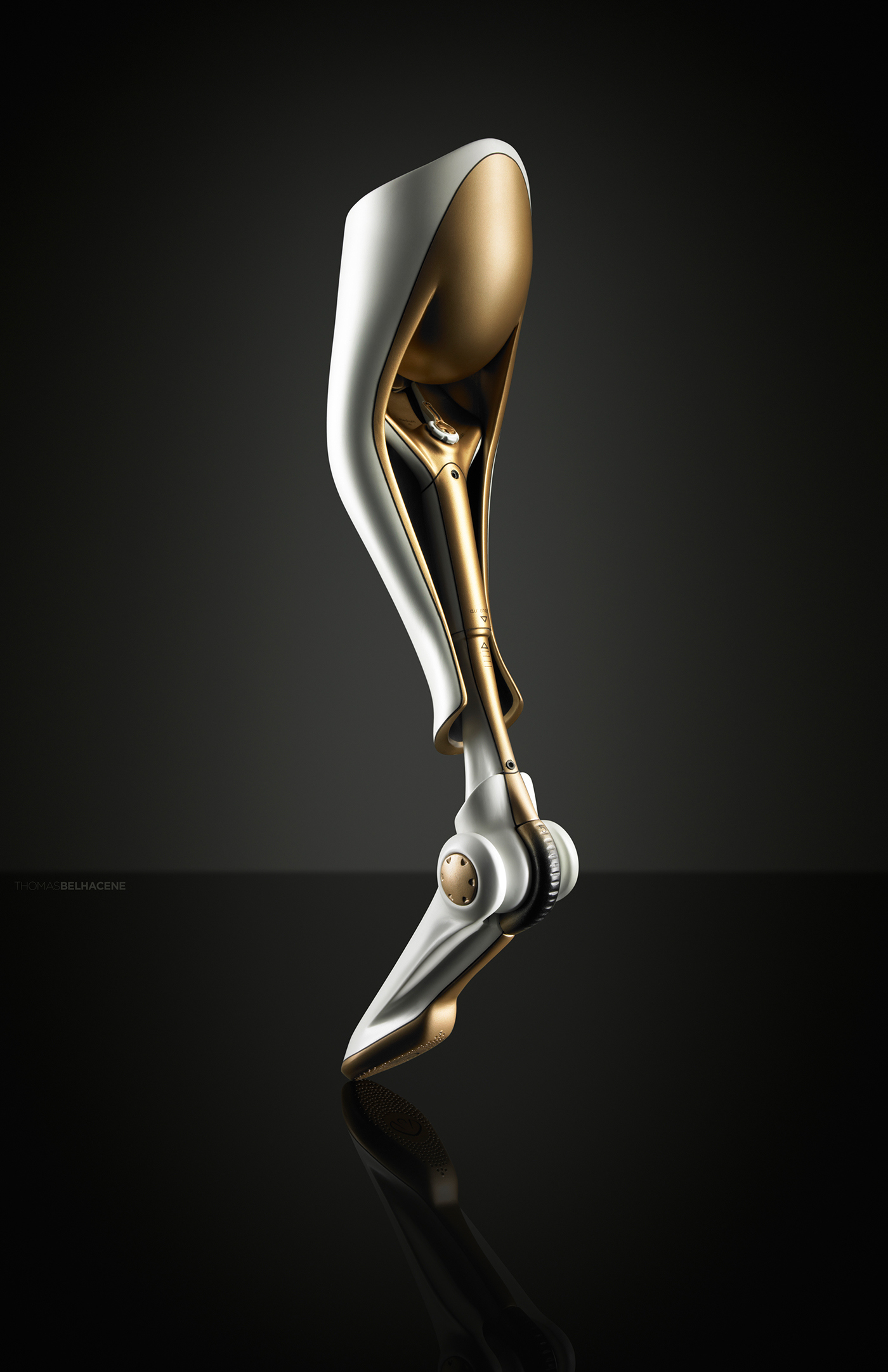 Prosthetic design，product design，industrial design，Caring for the disabled，Hand drawn design draft，