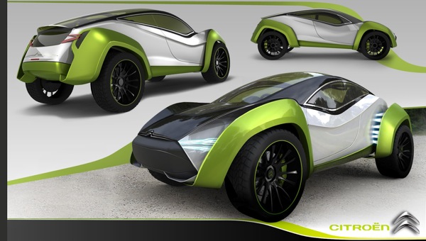 automobile，Citroen，conceptual design，vehicle，