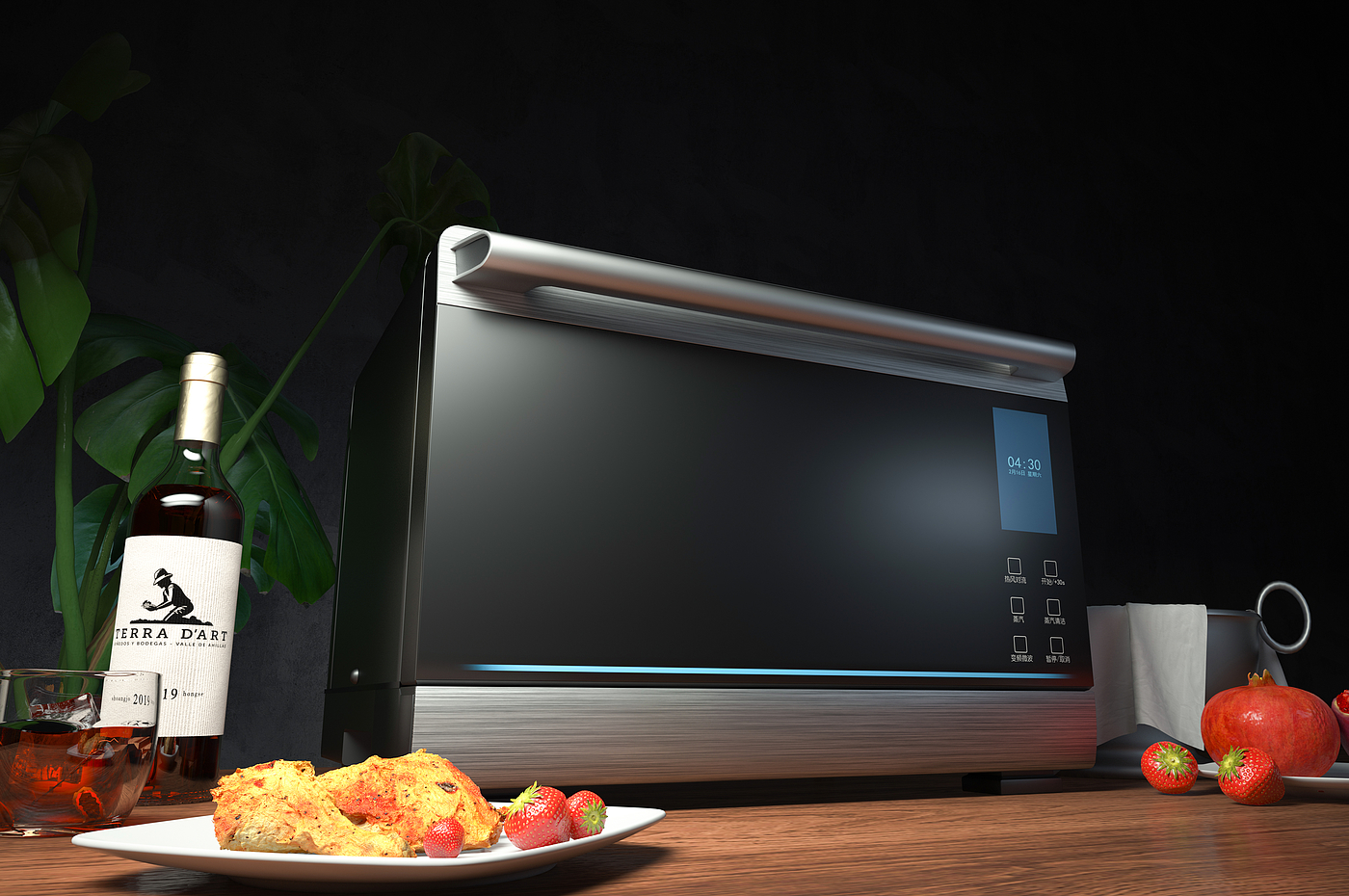 Rendering + modeling，Rendering of renderings，Appearance design，3D rendering，