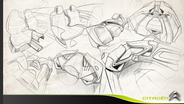 automobile，Citroen，conceptual design，vehicle，