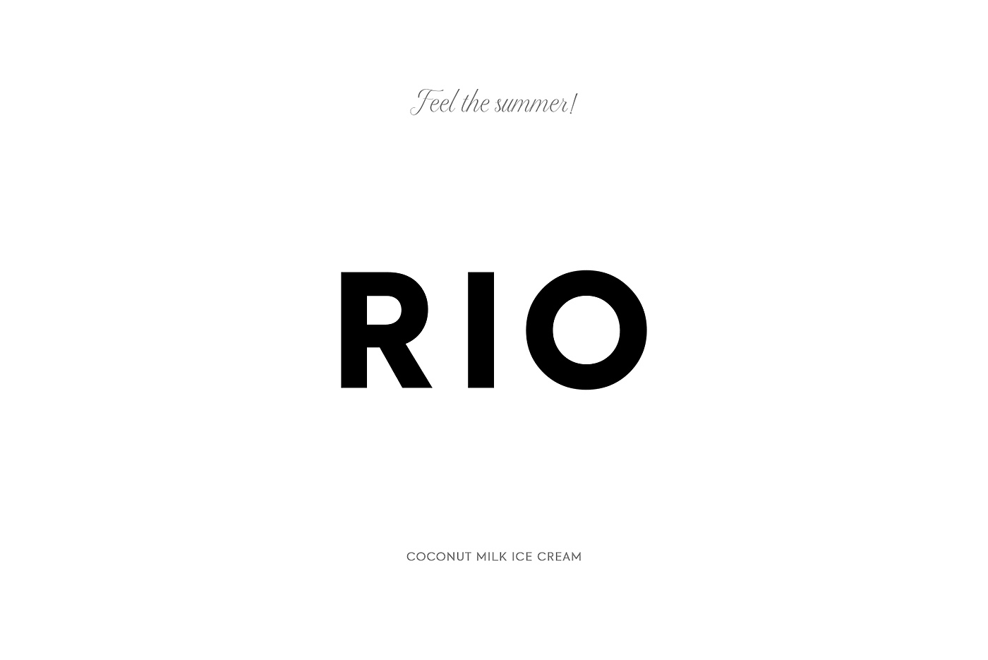 Rio ice cream，RIO ICE CREAM，Rio de Janeiro，packing，Toucan，