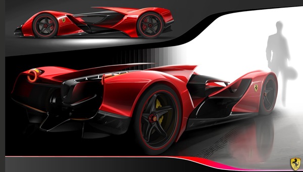 racing，conceptual design，Ferrari，