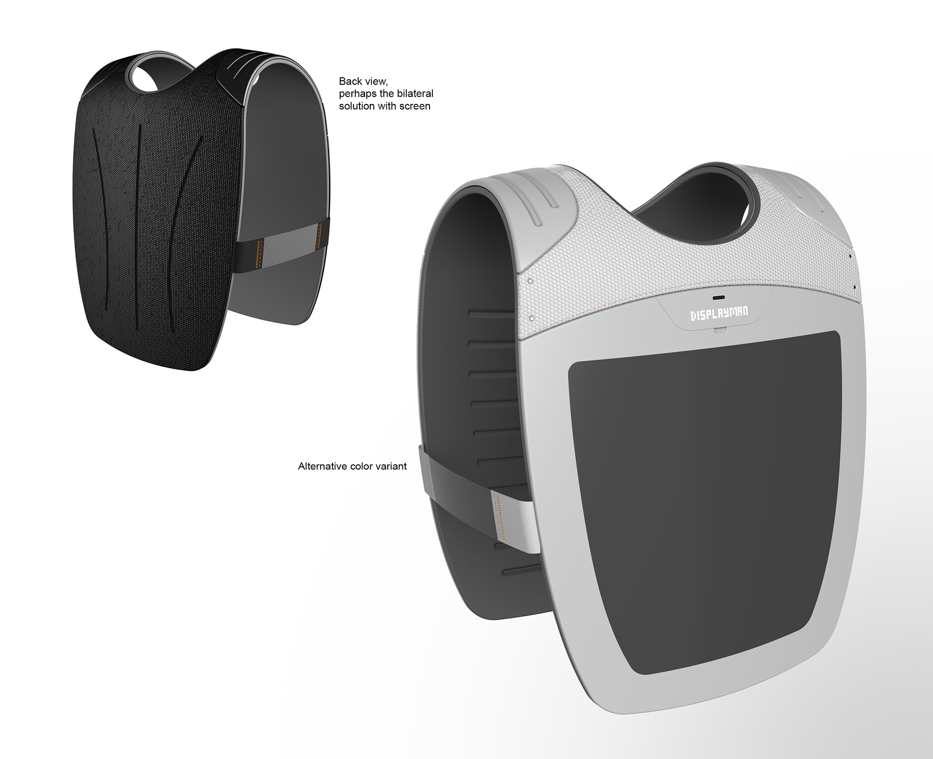 2018 red dot design concept award，Displayman，Exhibitor，Synthetic fiber，charge，advertisement，