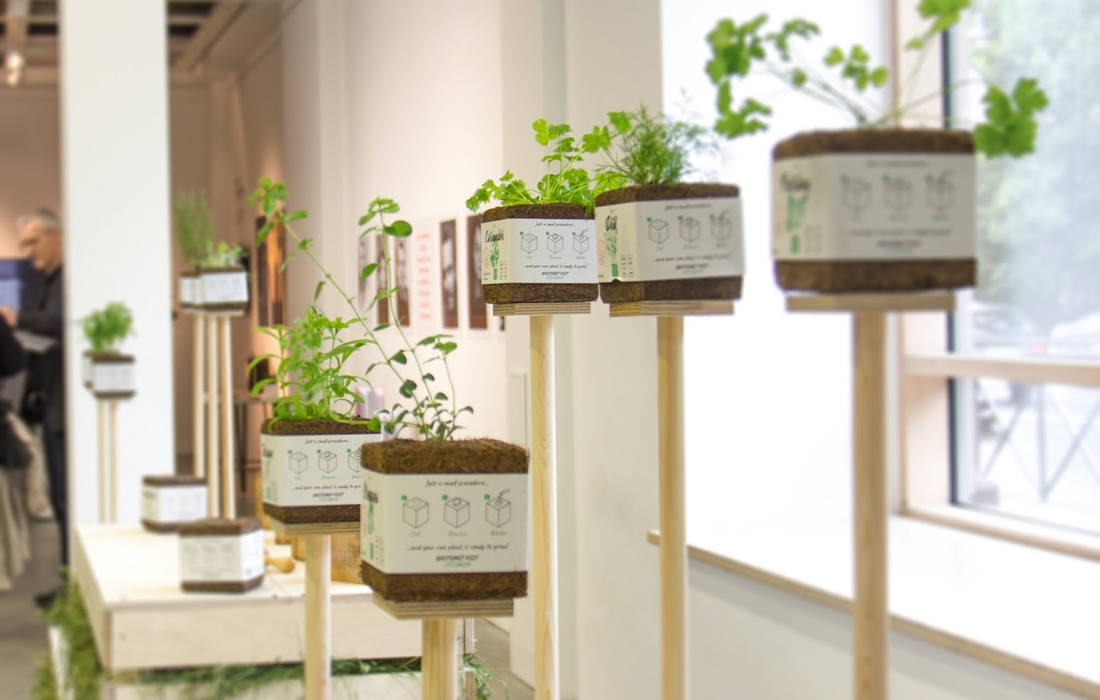 2018 red dot design concept award，Ecological Packaging，LIFI，packing，Herbal seeds，