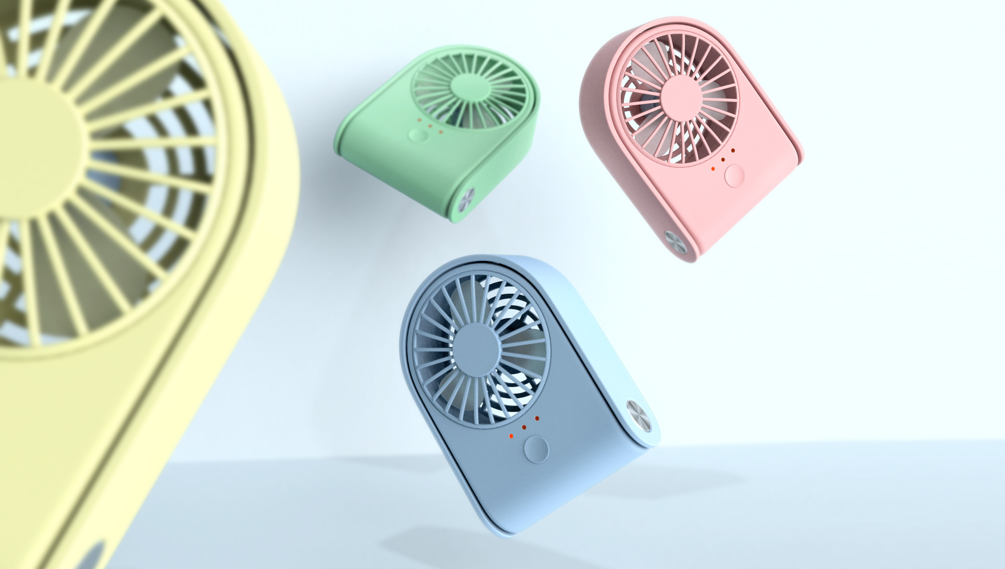 product design，headset，Fan，Fascia gun，vehicle，Game handle，The thermometer，sample reels，