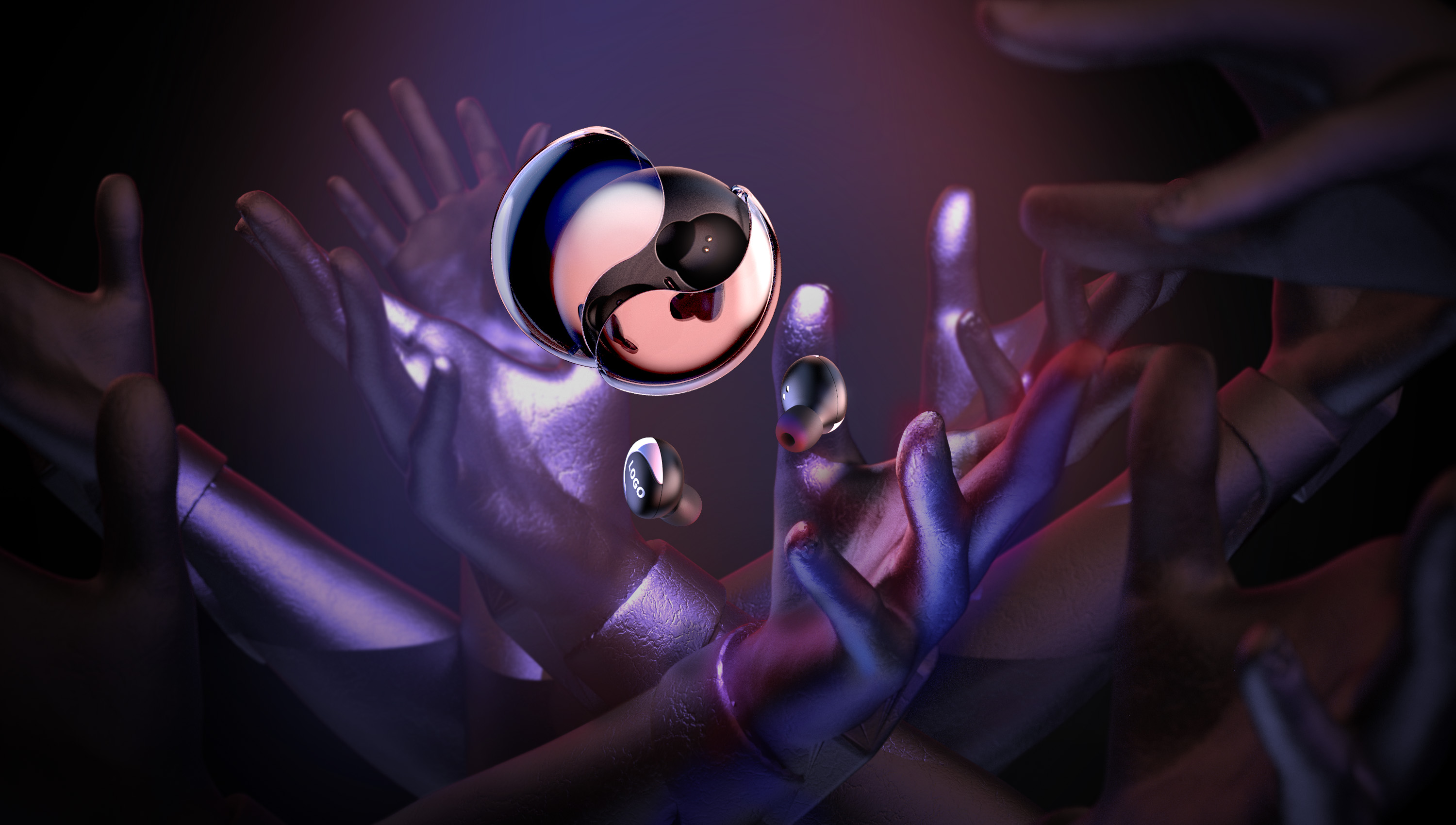 product design，headset，Fan，Fascia gun，vehicle，Game handle，The thermometer，sample reels，