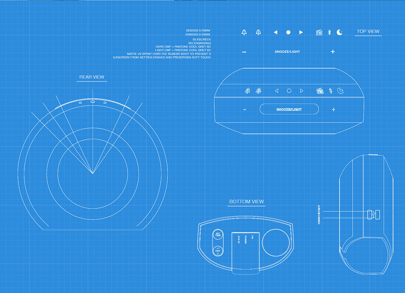 Electronics，Digital，intelligence，time，alarm clock，