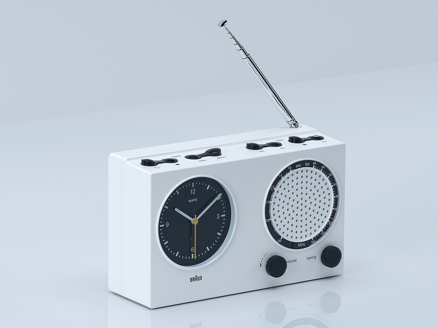 radio，3d，ps，Hard surface modeling，