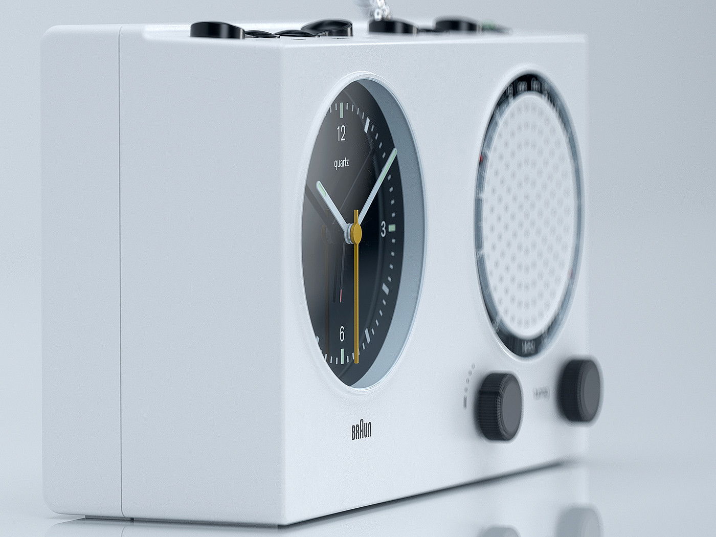 radio，3d，ps，Hard surface modeling，