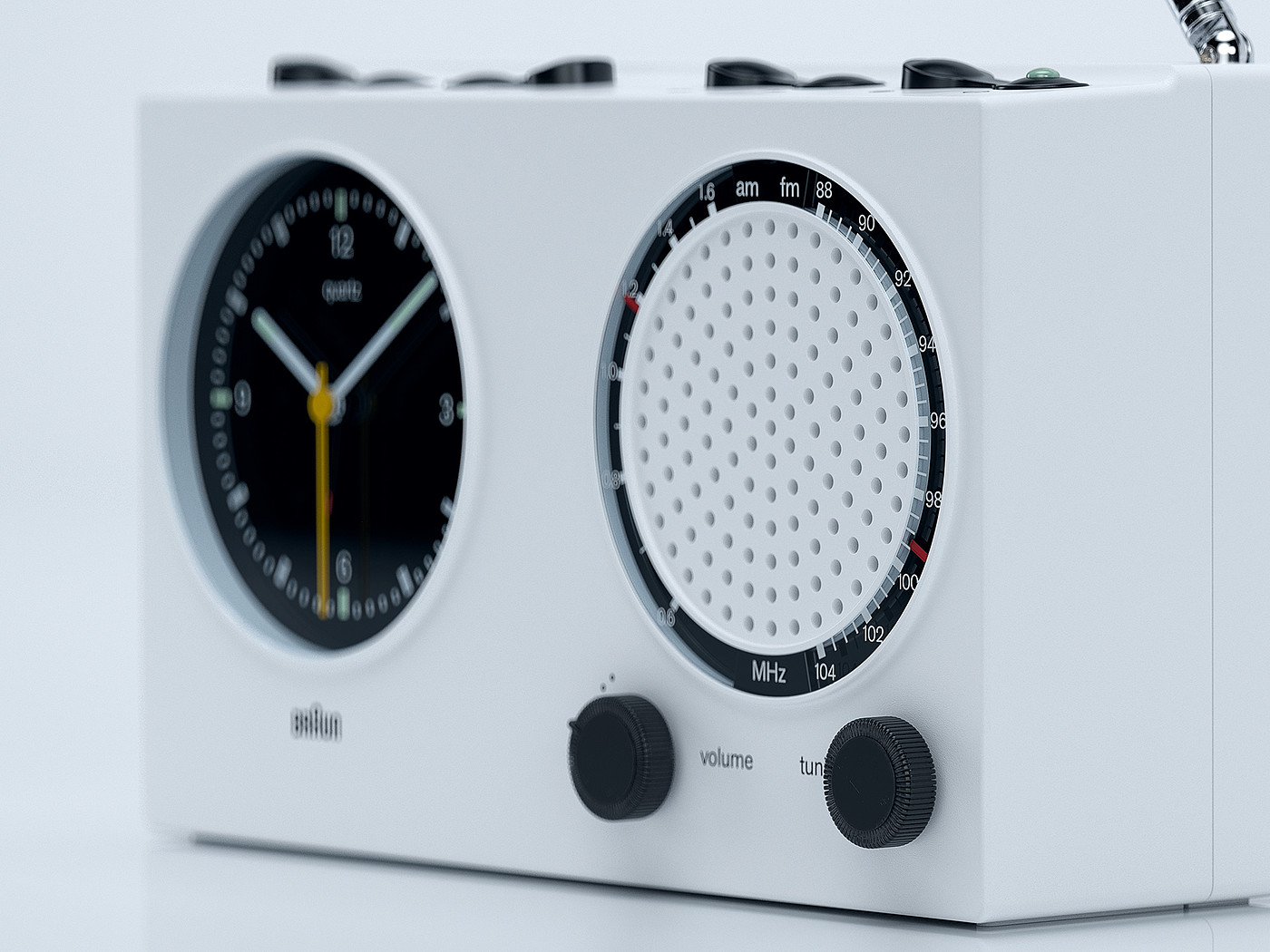 radio，3d，ps，Hard surface modeling，