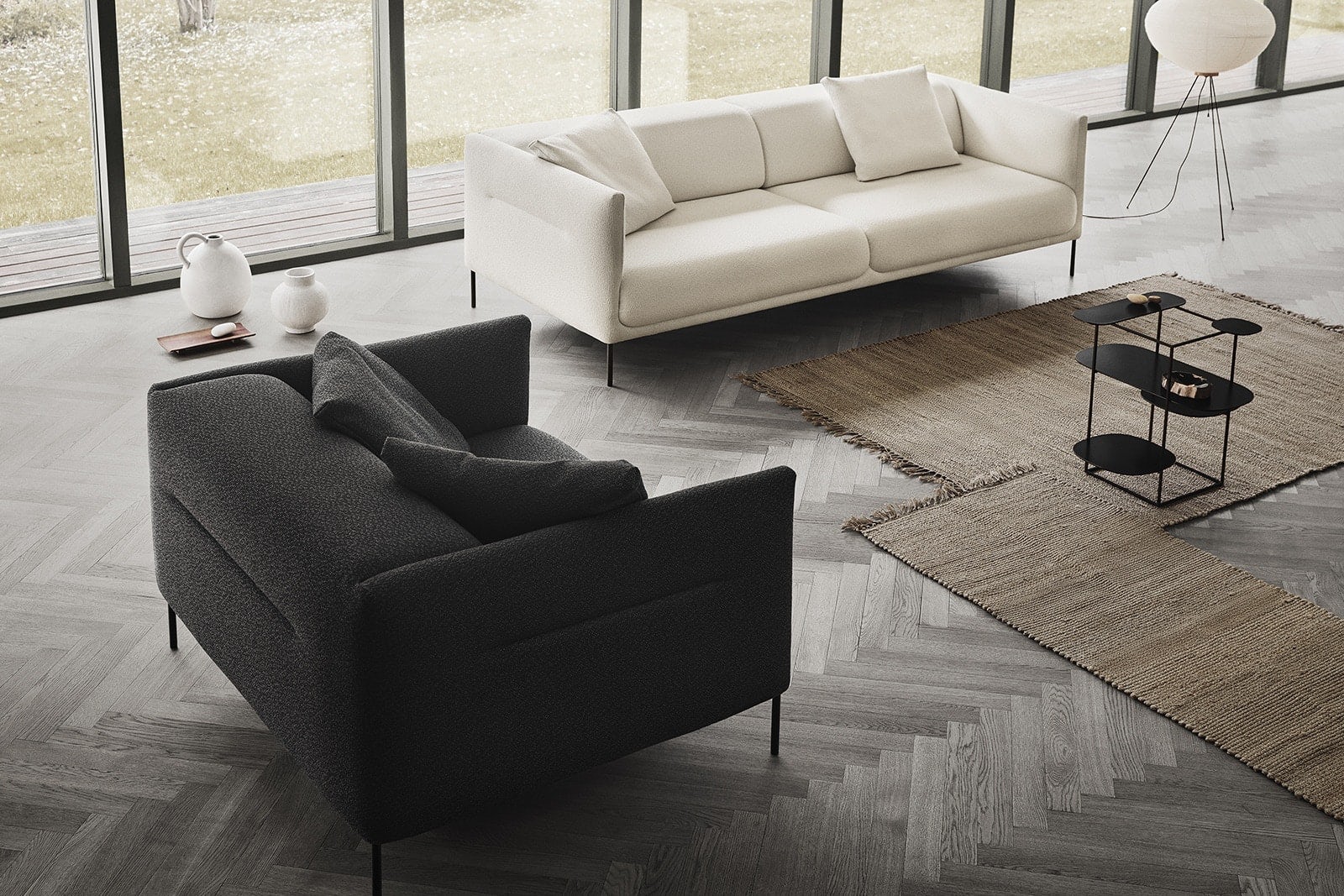 sofa，Minimalism，wave，Ethereal，