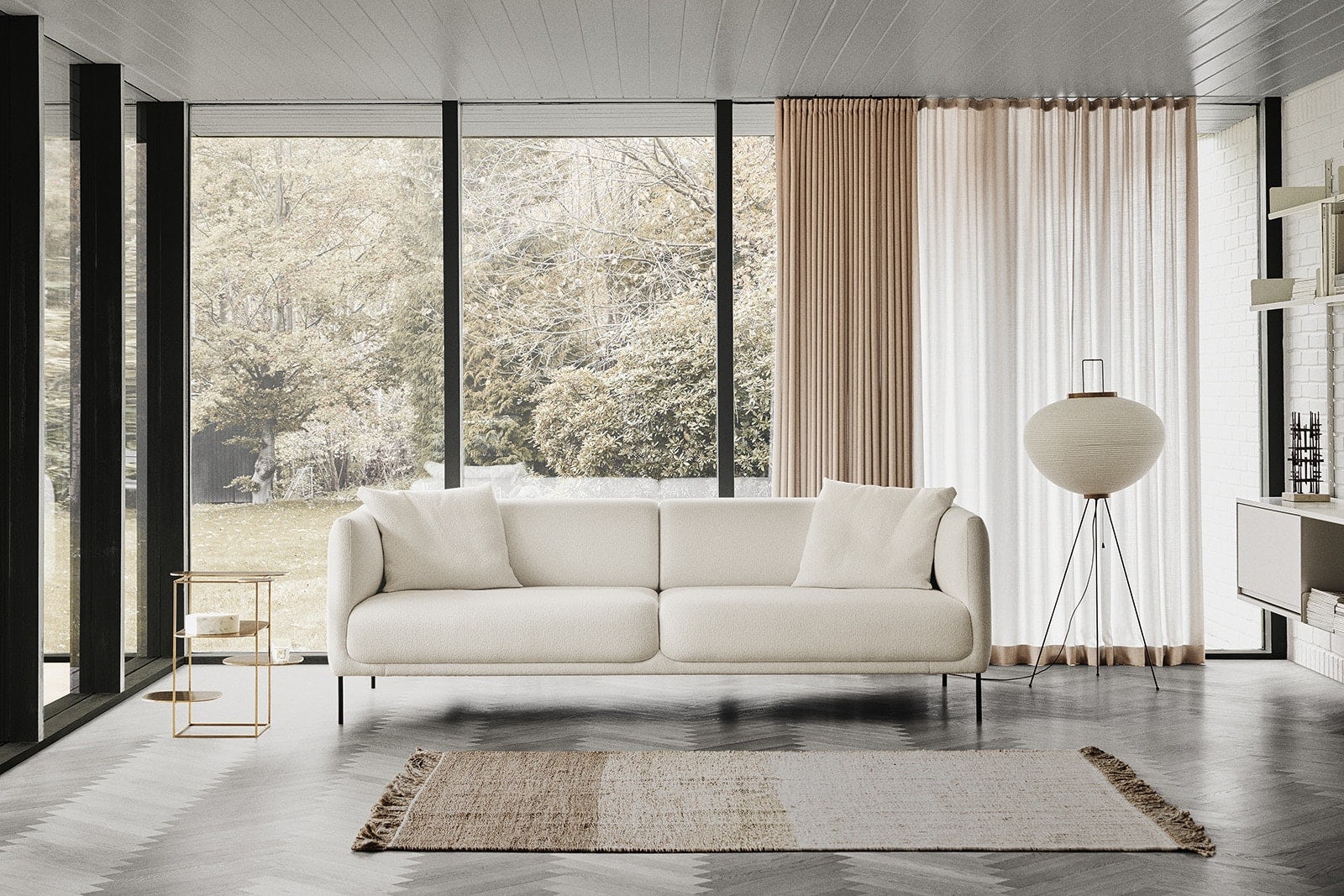 sofa，Minimalism，wave，Ethereal，