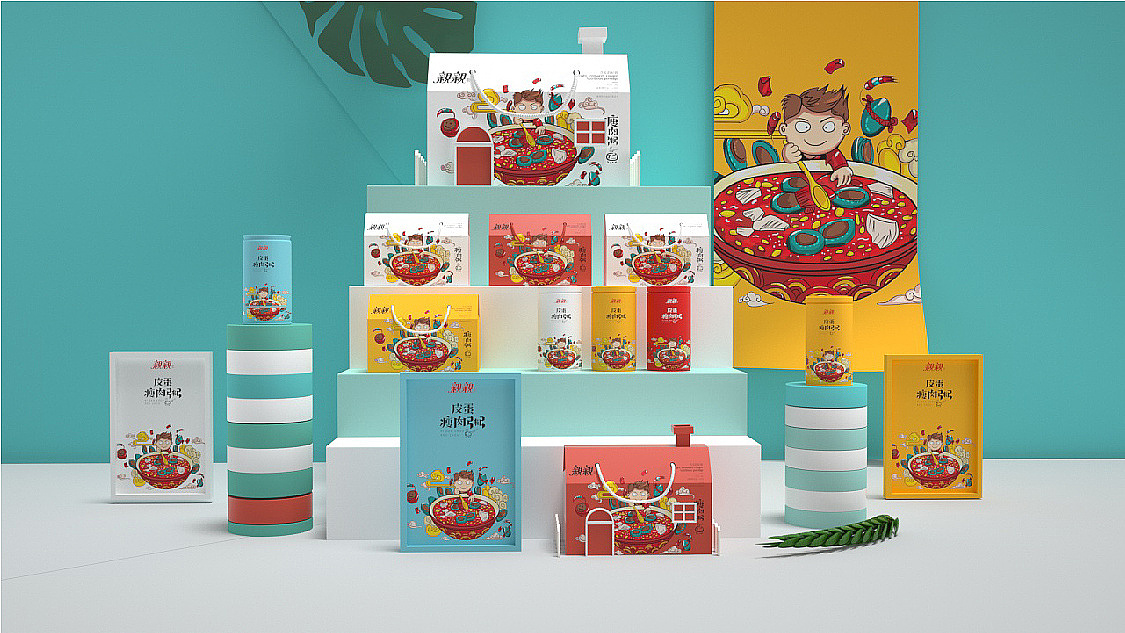 Tea packaging design / food packaging design，