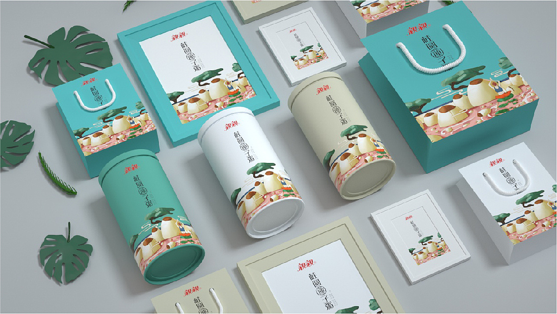 Tea packaging design / food packaging design，