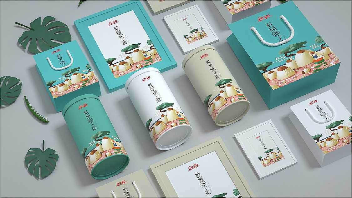 Tea packaging design / food packaging design，