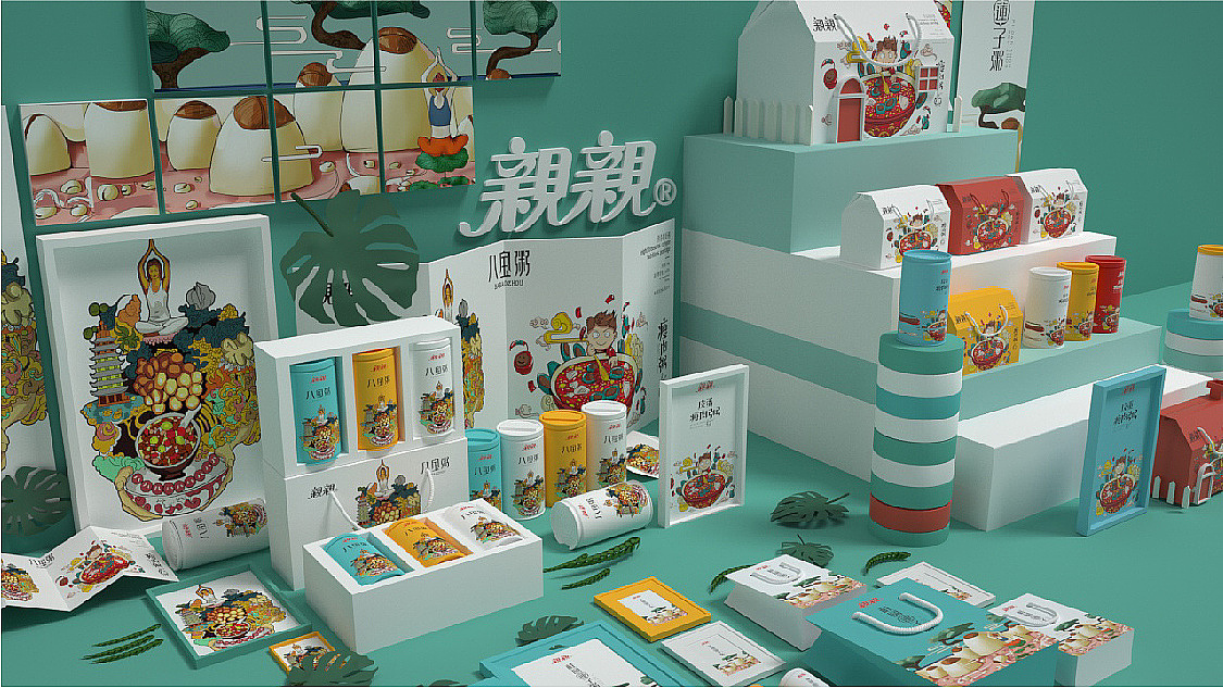 Tea packaging design / food packaging design，