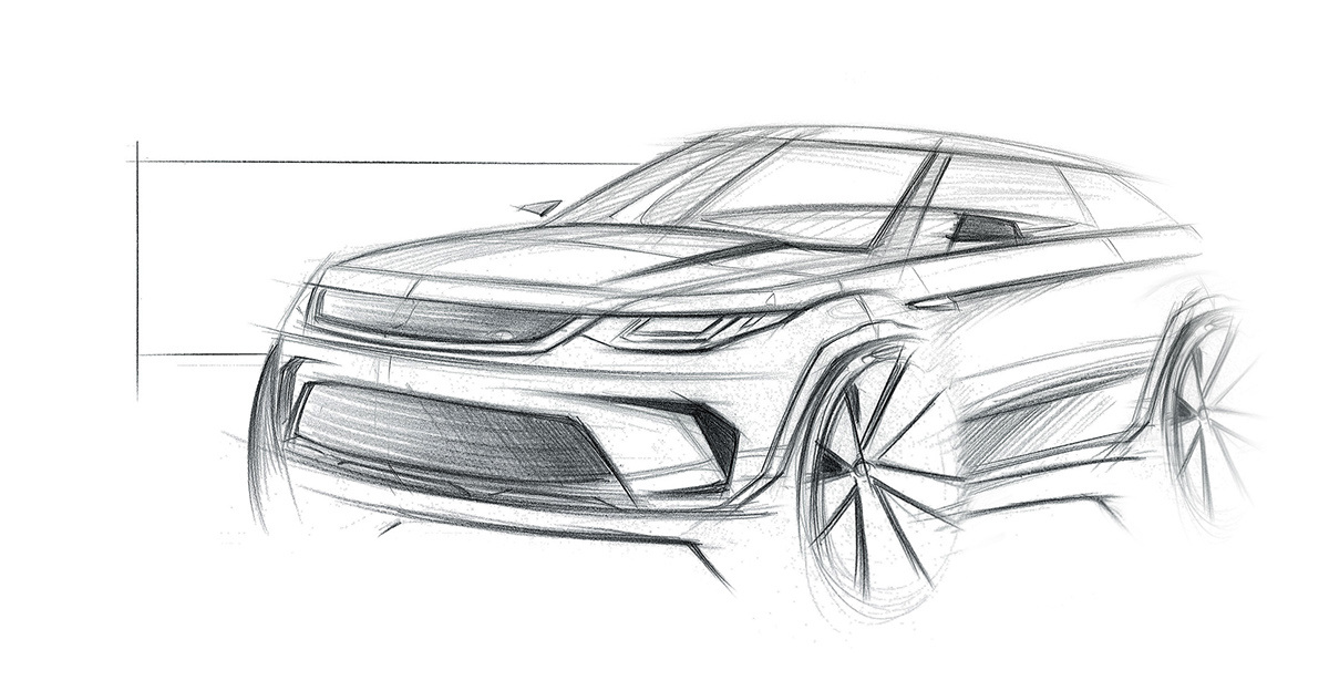 vehicle，Luxury car，suv，industrial design，product design，