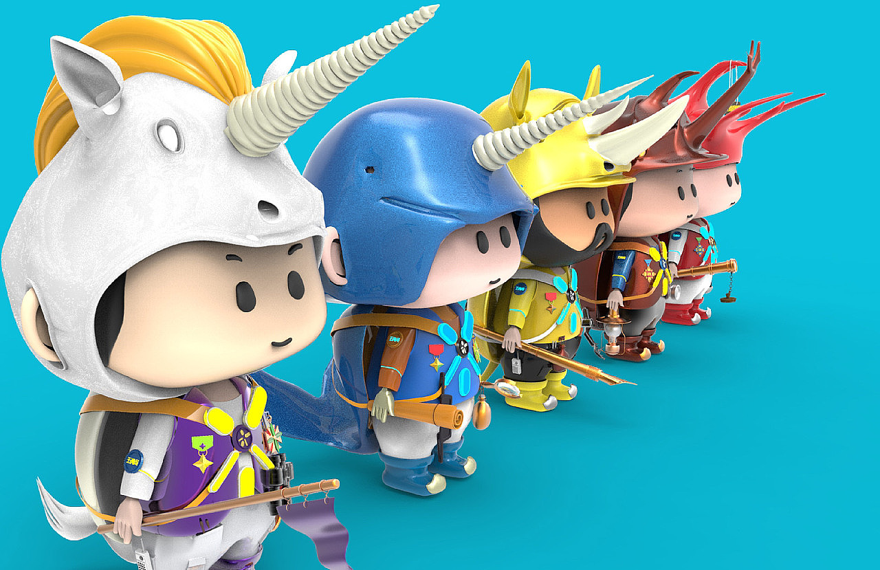 Mascot design / IP Design / cartoon image design / cartoon，