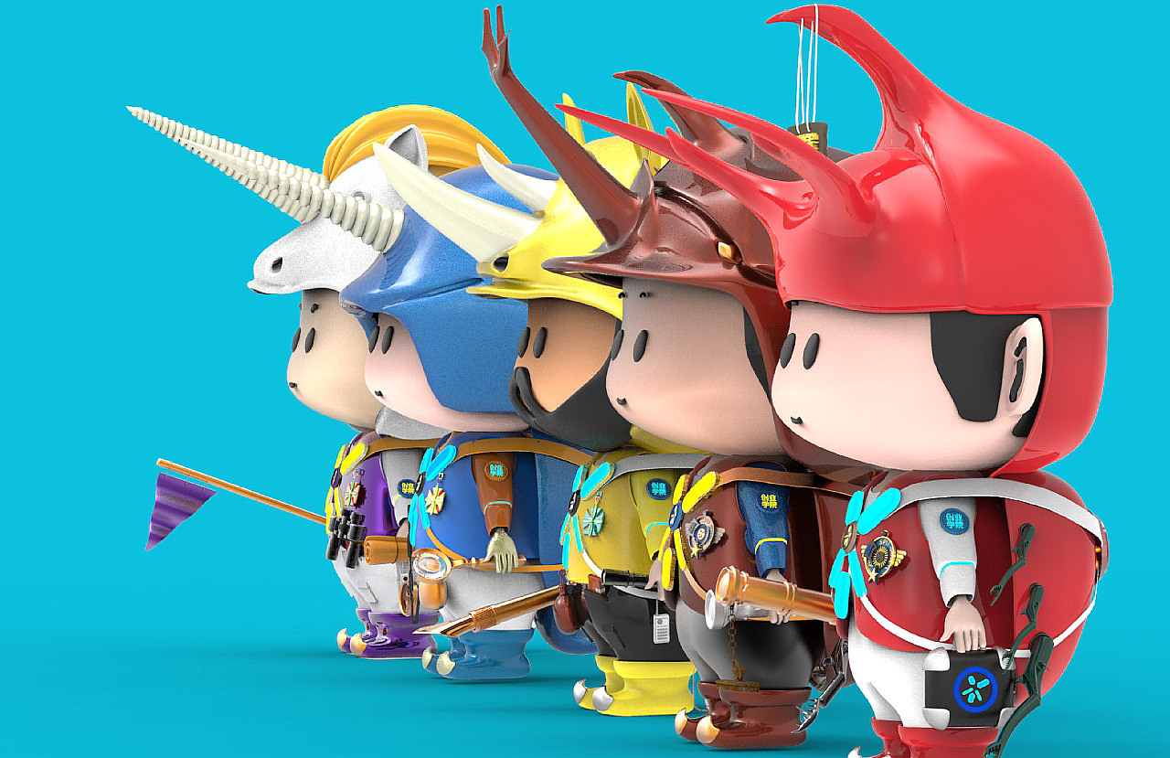 Mascot design / IP Design / cartoon image design / cartoon，