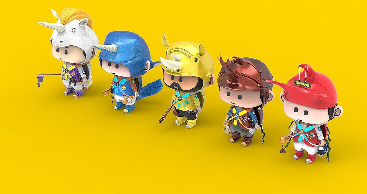 Mascot design / IP Design / cartoon image design / cartoon，