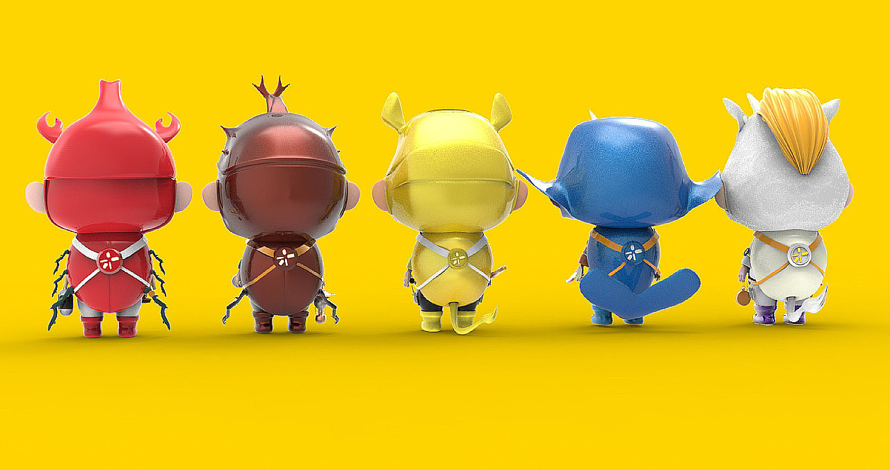 Mascot design / IP Design / cartoon image design / cartoon，