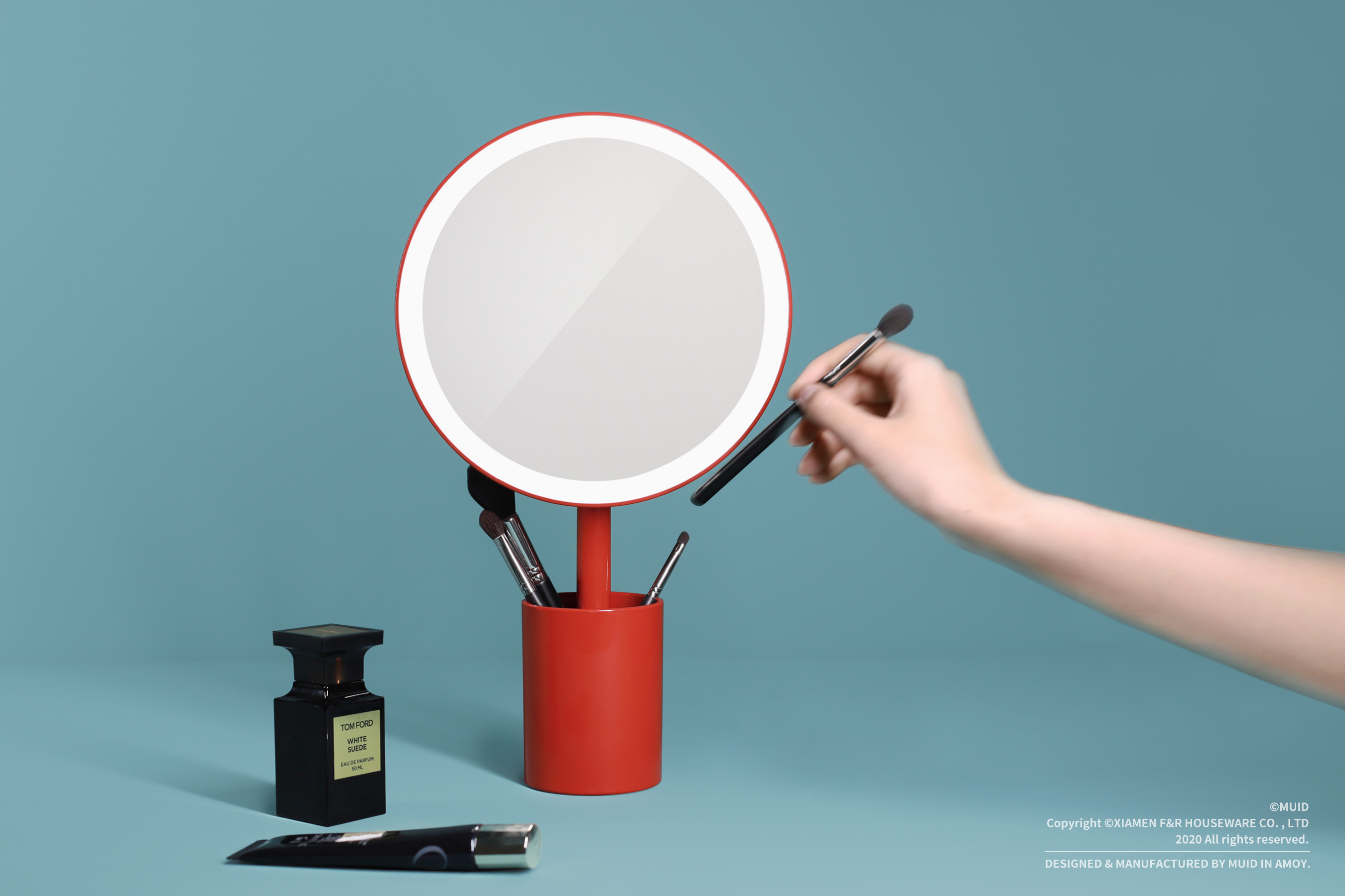 product design，industrial design，Mirror makeup，original，MUID，